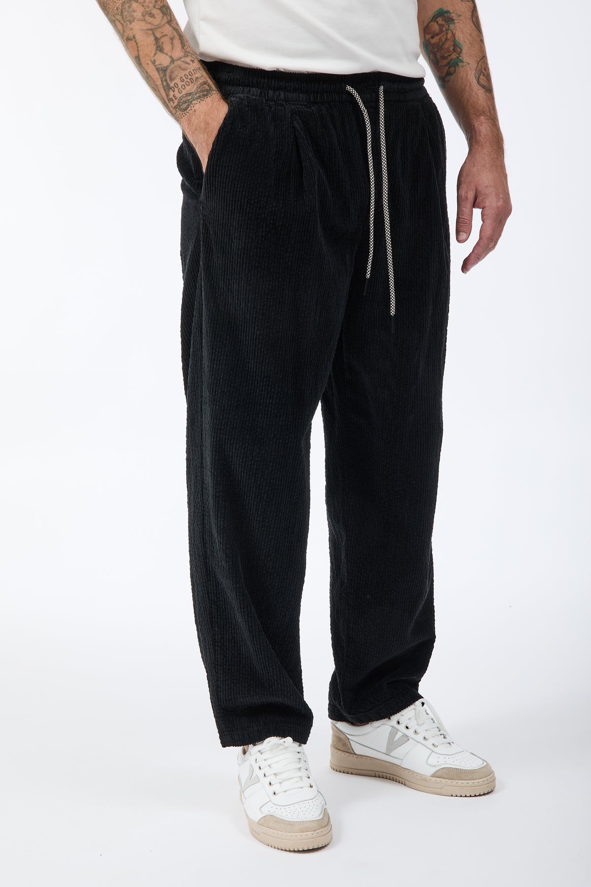 Pantalaccio Block Eleven Velluto Nero 66