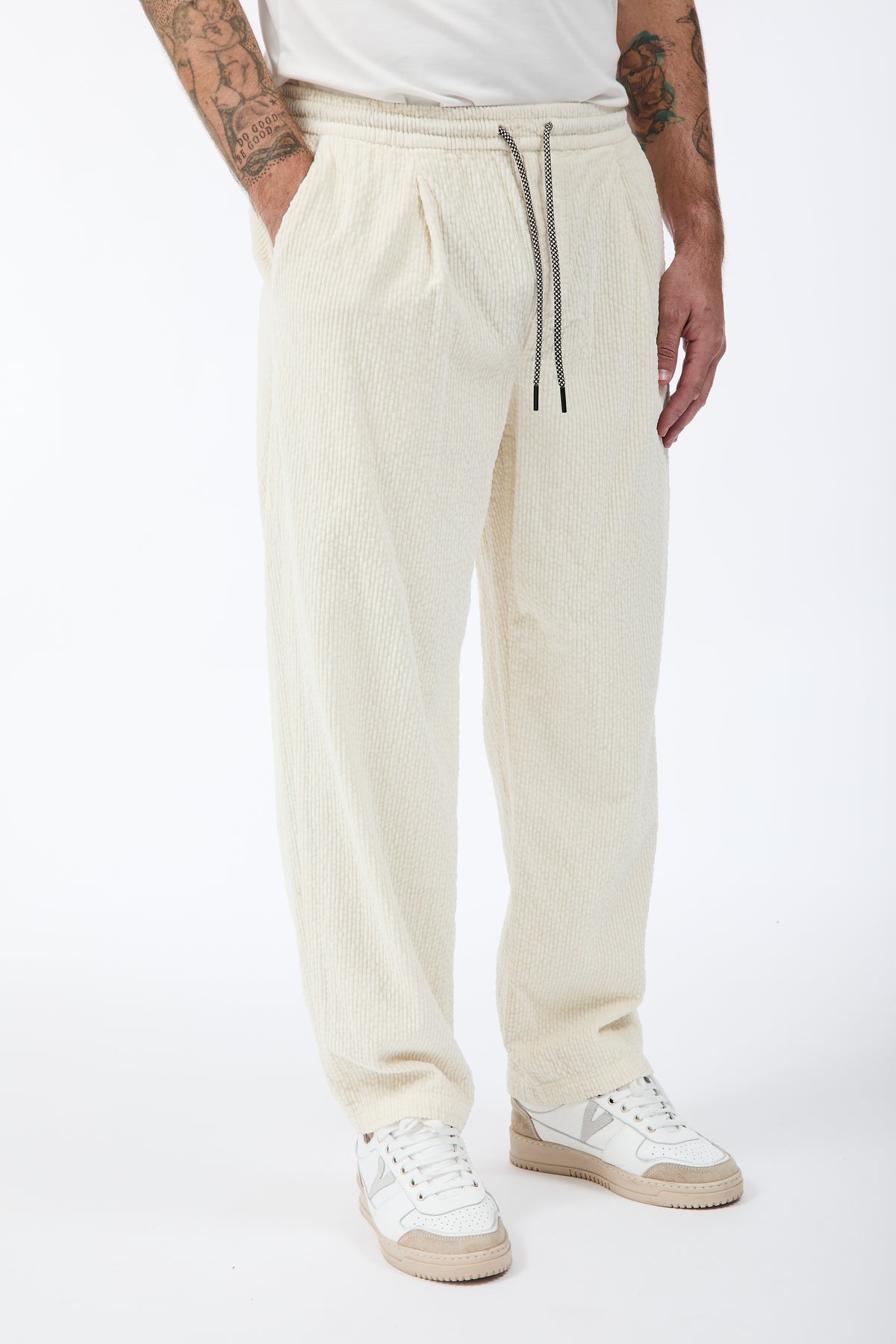 Pantalaccio Block Eleven Velluto Latte 66