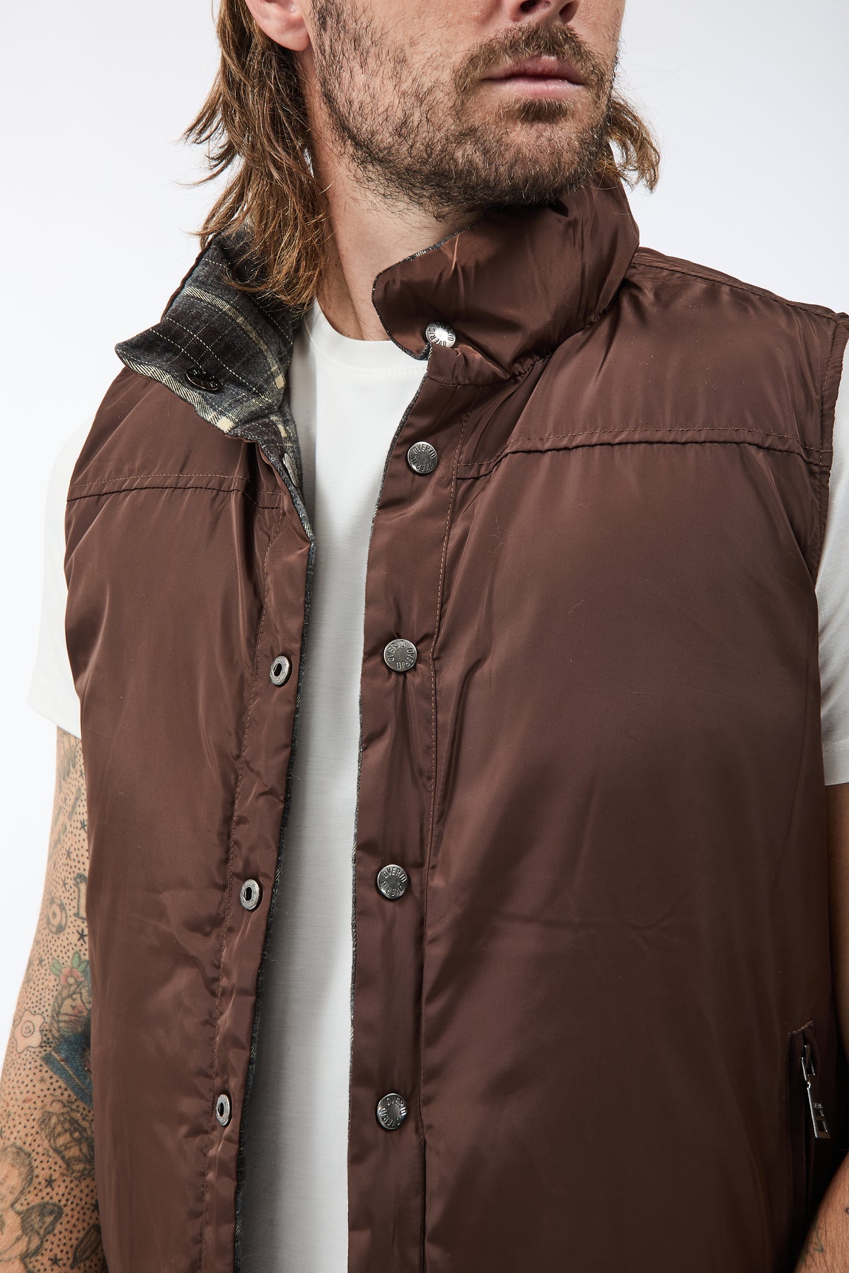 Giubbino Over-d Smanicato Reversibile J06