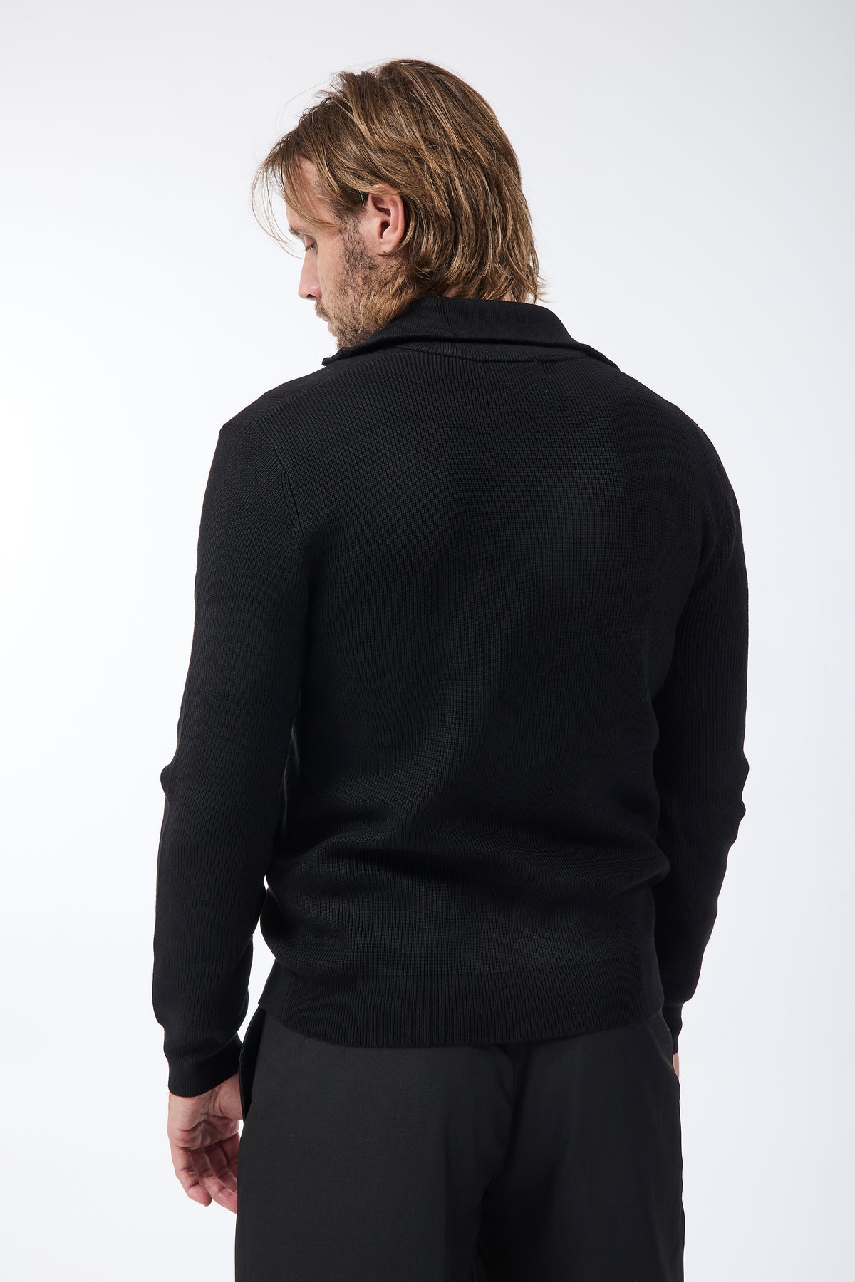 Lupetto Gianni Lupo Zip Nero 35151