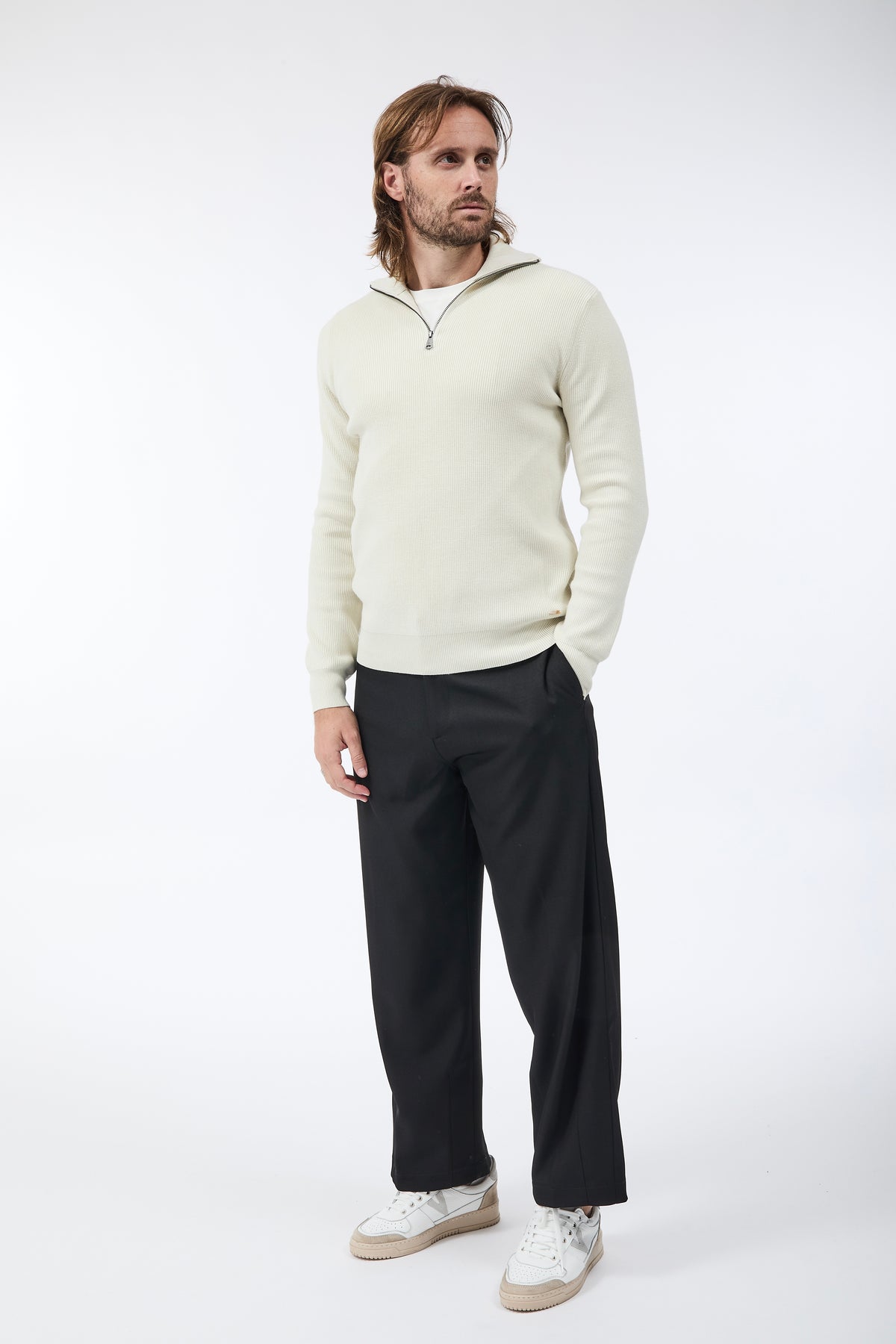 Lupetto Gianni Lupo Zip Panna 35151
