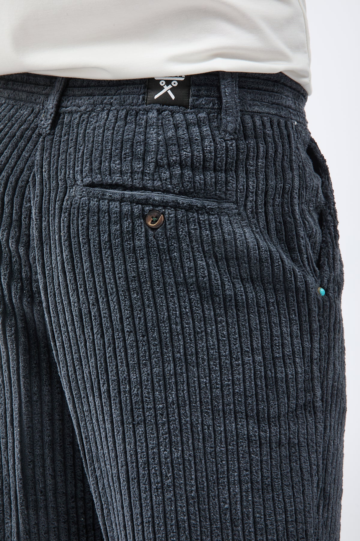 Pantalone Berna Rocciatore Velluto Antracite