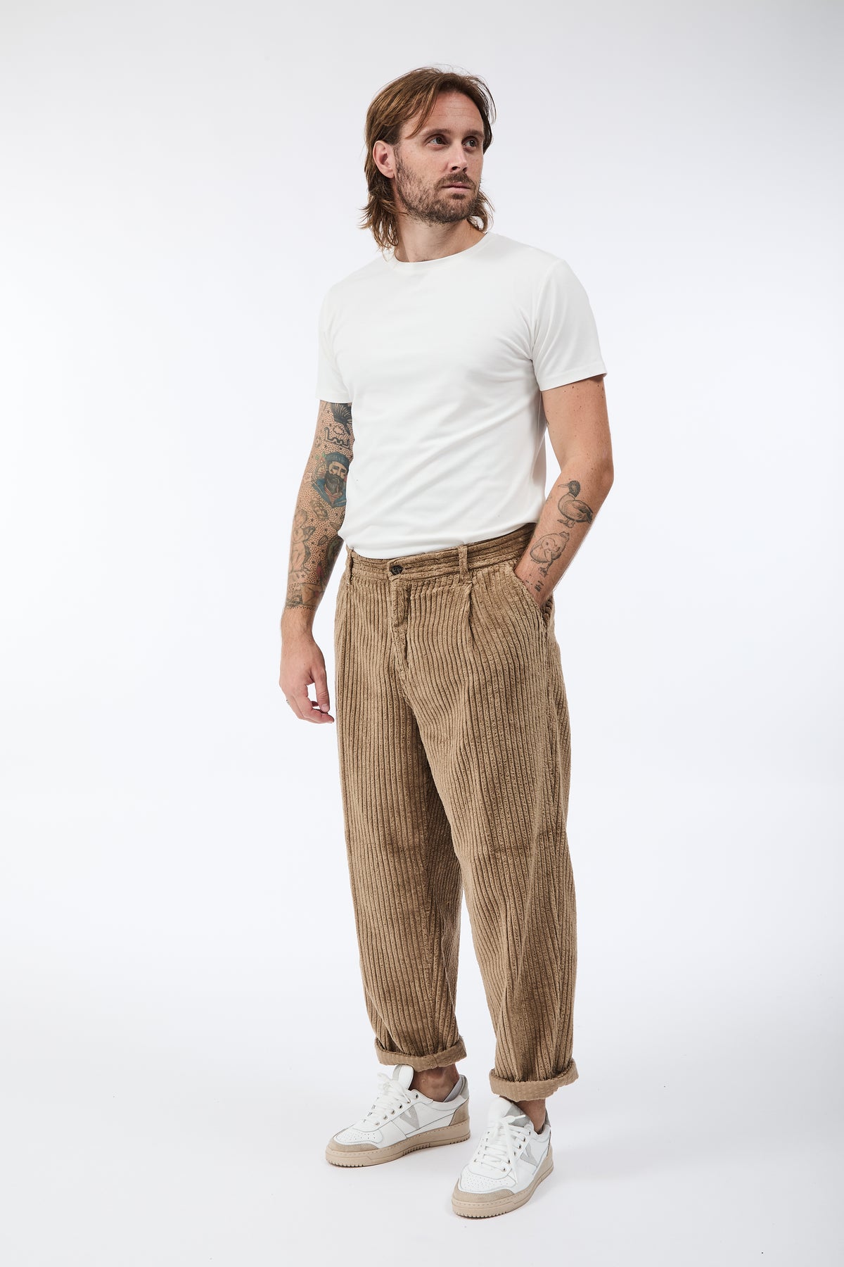 Pantalone Berna Rocciatore Velluto Cammello