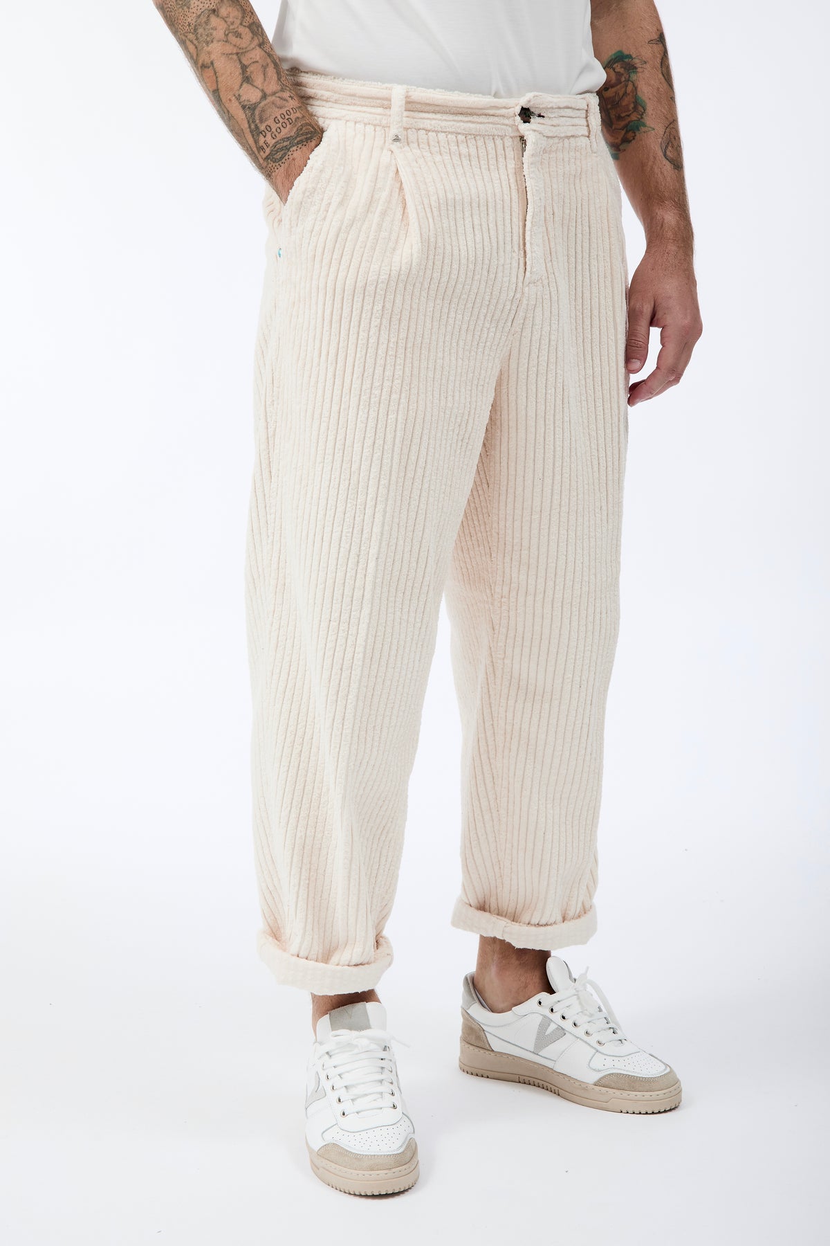 Pantalone Berna Rocciatore Velluto Panna