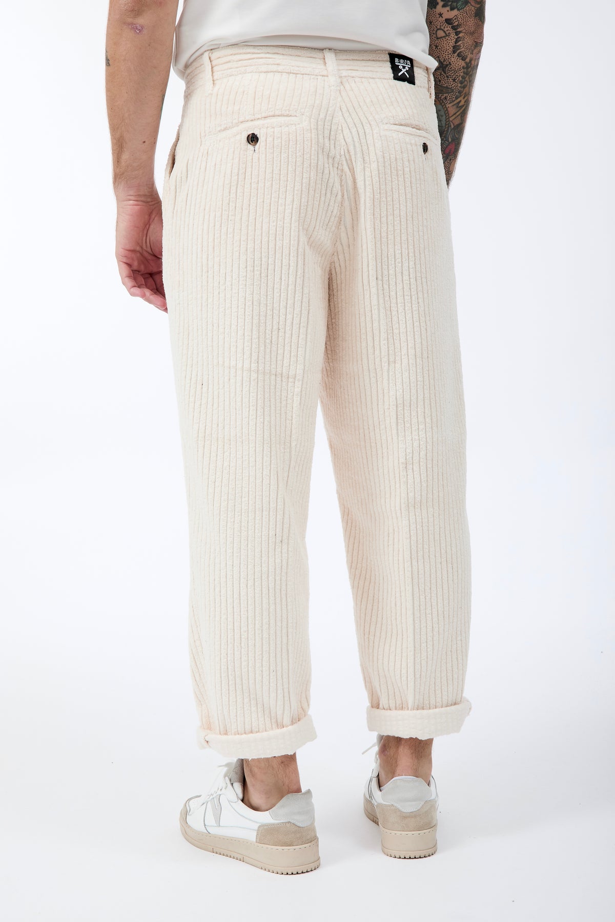 Pantalone Berna Rocciatore Velluto Panna