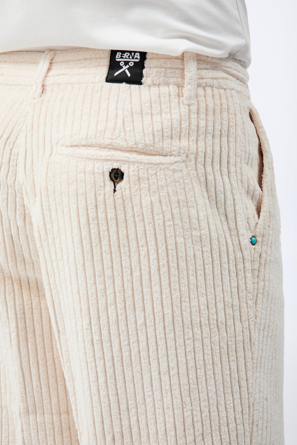Pantalone Berna Rocciatore Velluto Panna