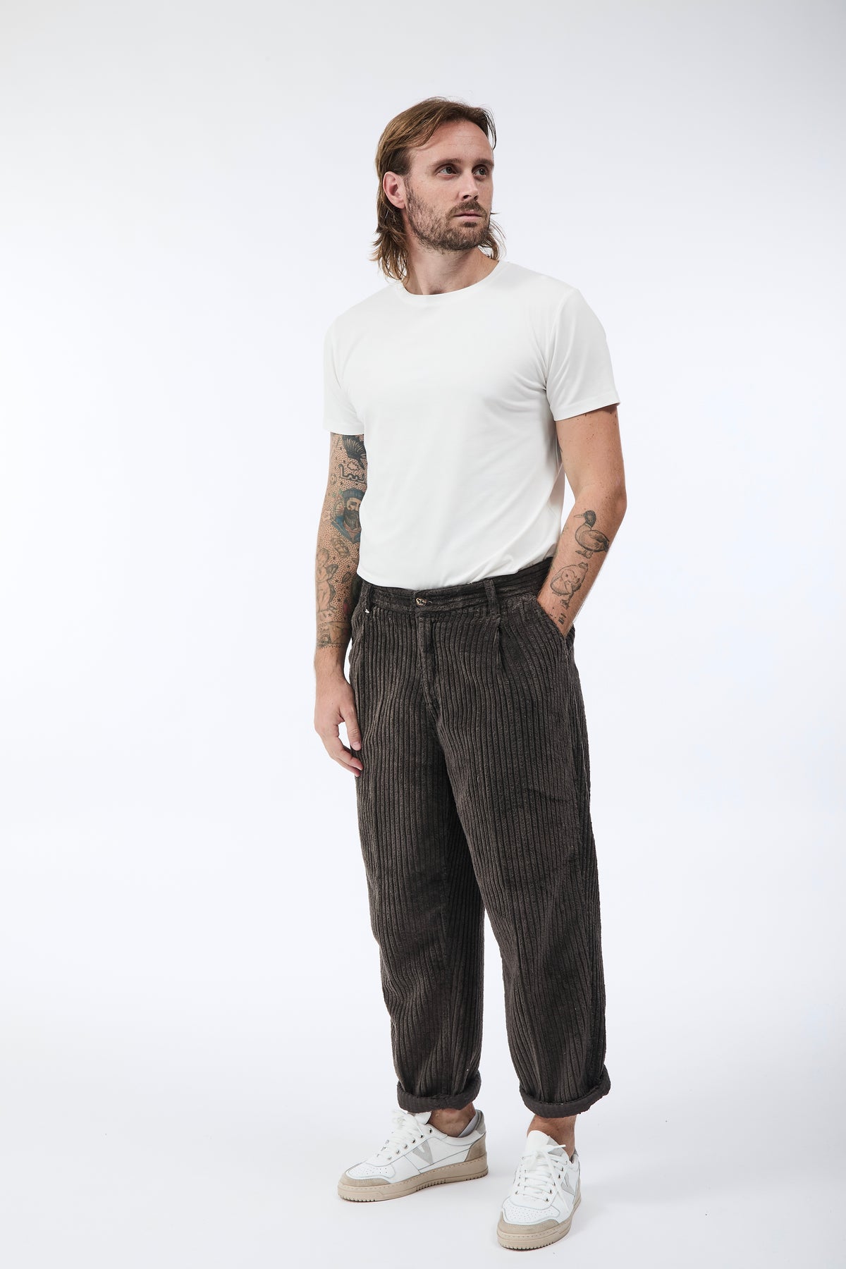 Pantalone Berna Rocciatore Velluto Caffè
