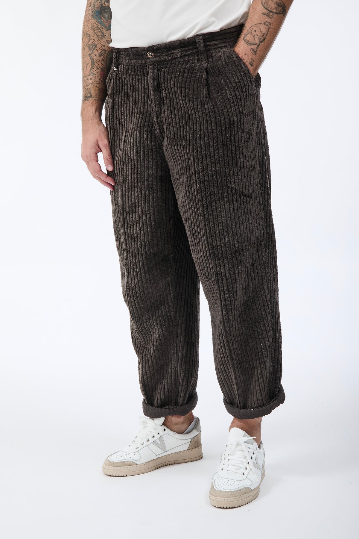 Pantalone Berna Rocciatore Velluto Caffè