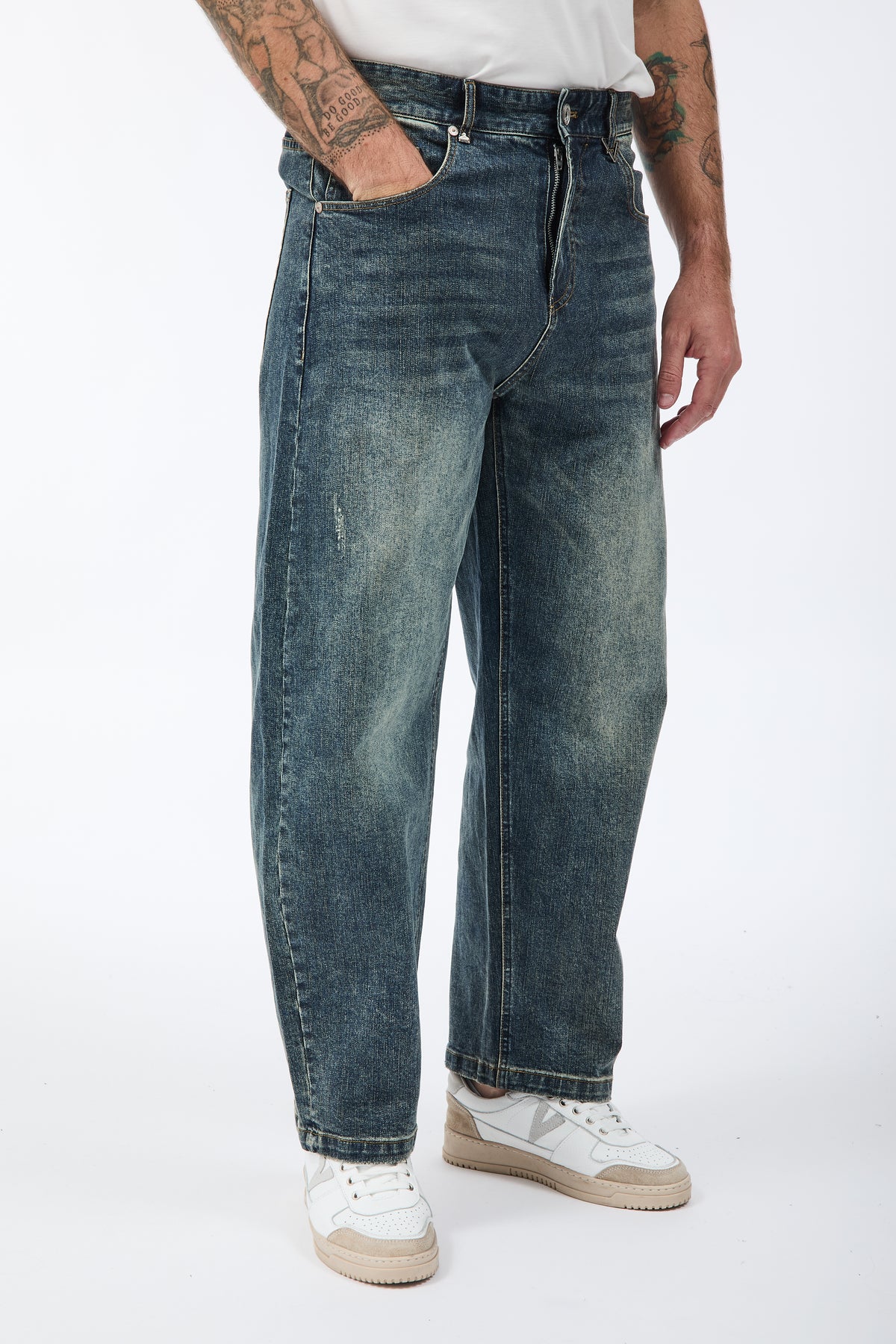 Jeans Berna Balloon The scuro