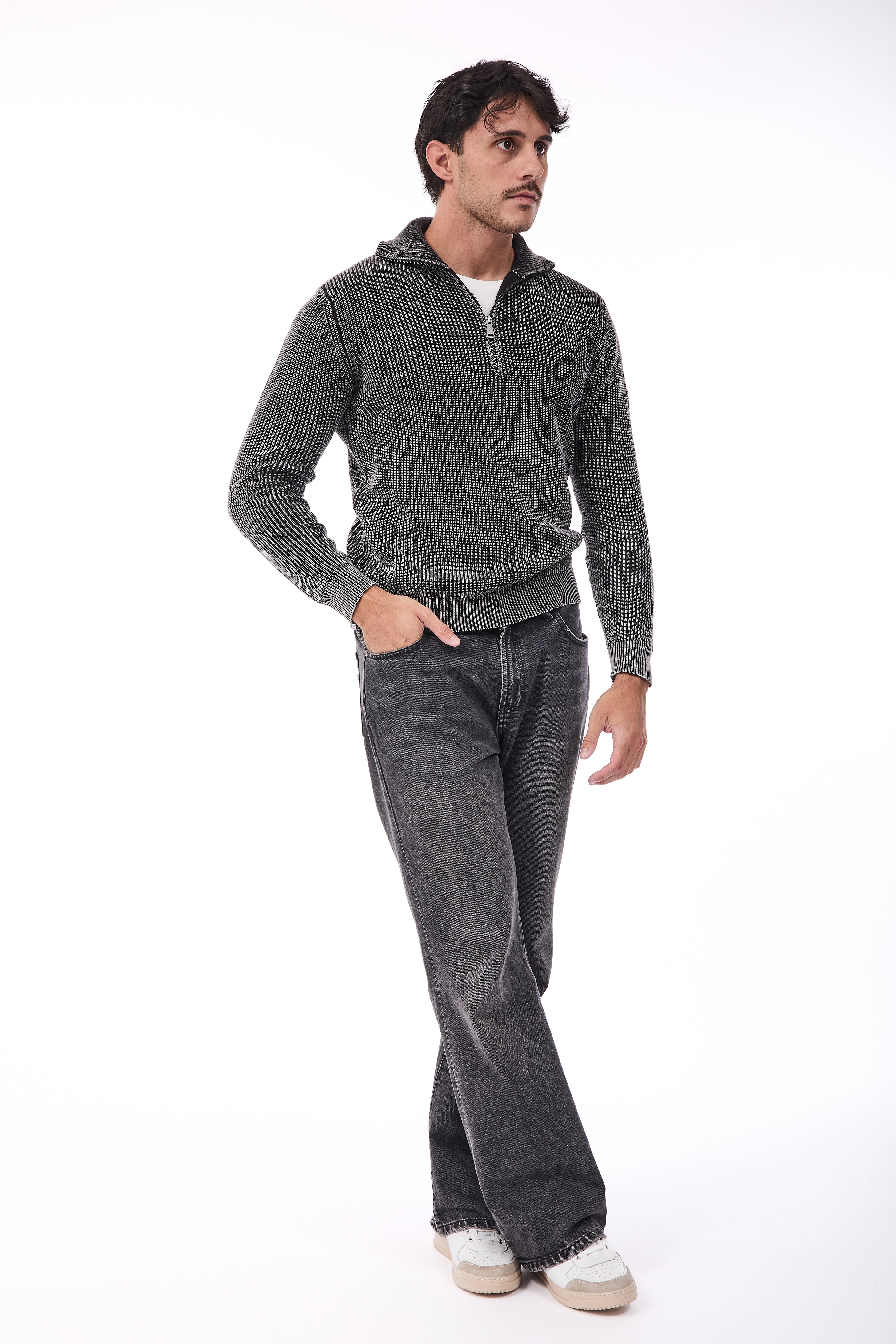 Maglione Gianni Lupo Nero 35602