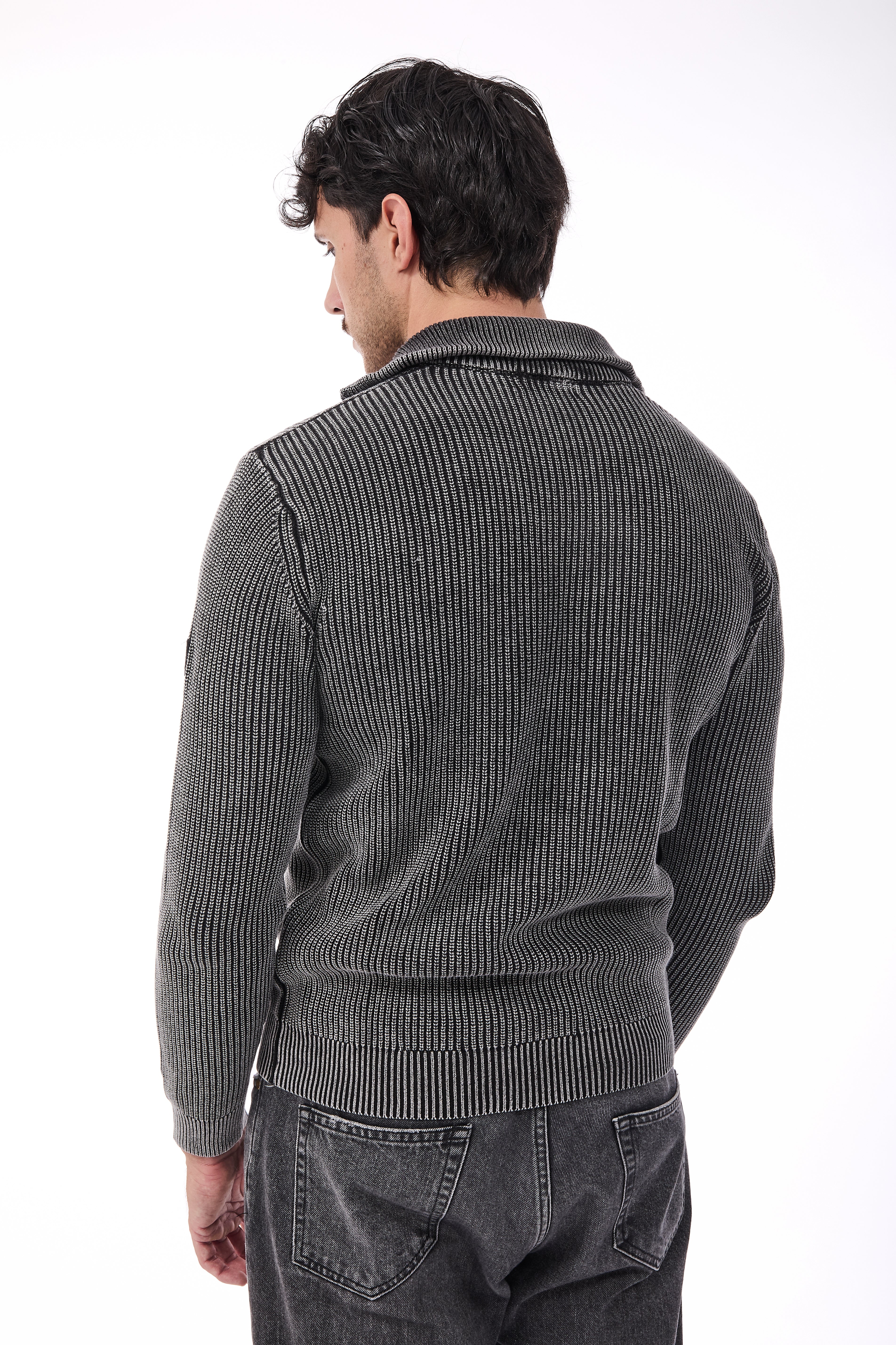 Maglione Gianni Lupo Nero 35602