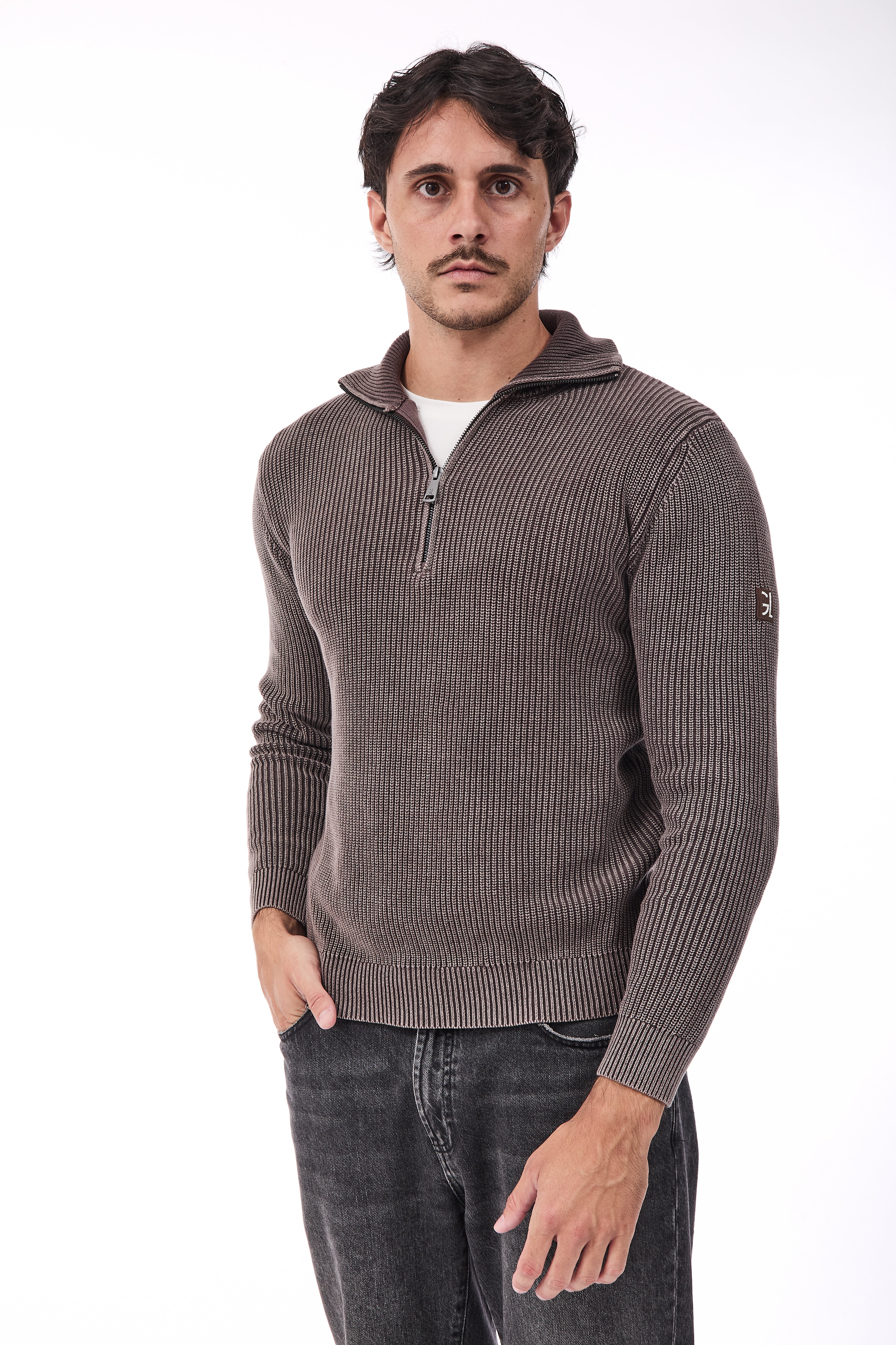 Maglione Gianni Lupo Caffè 35602