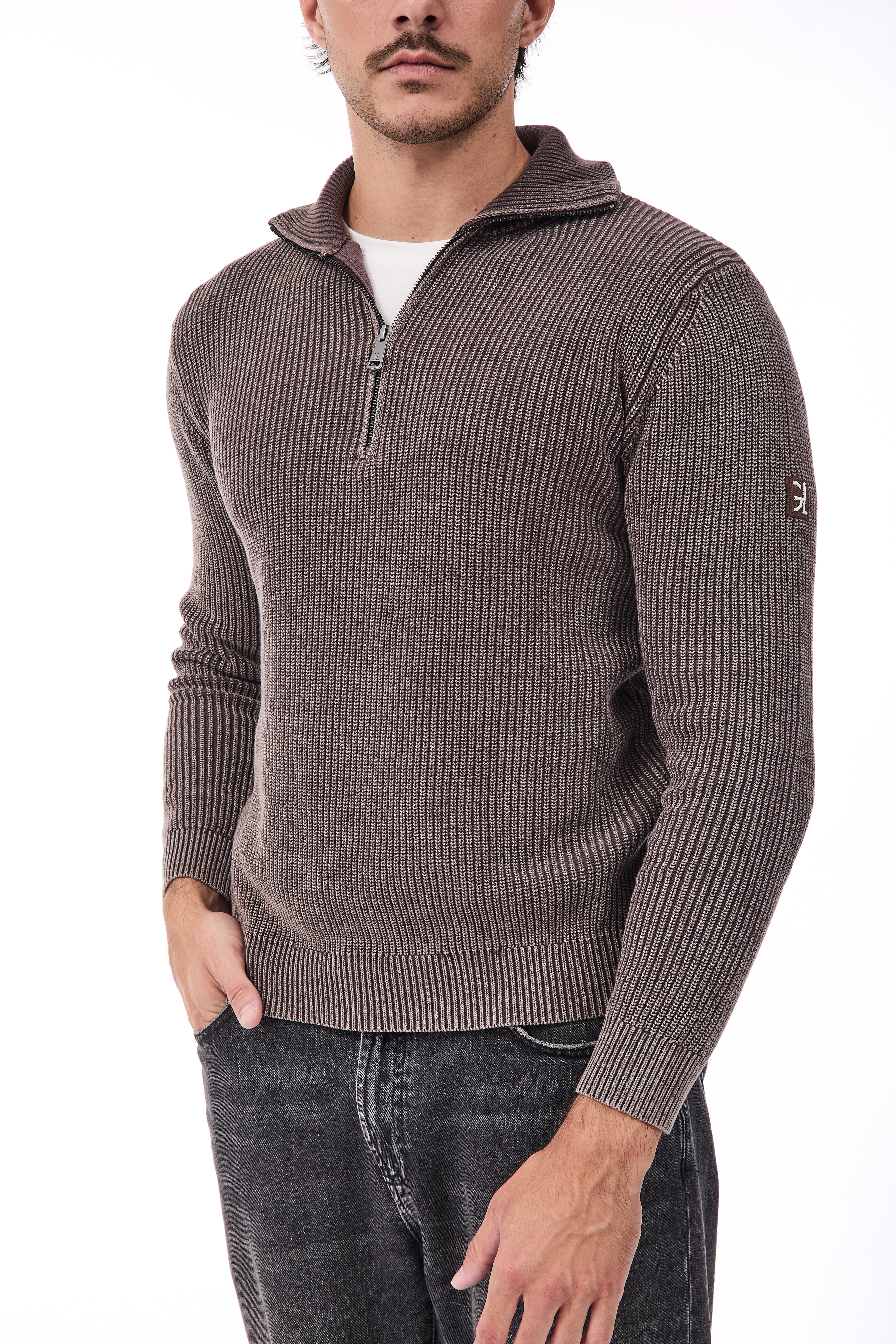 Maglione Gianni Lupo Caffè 35602