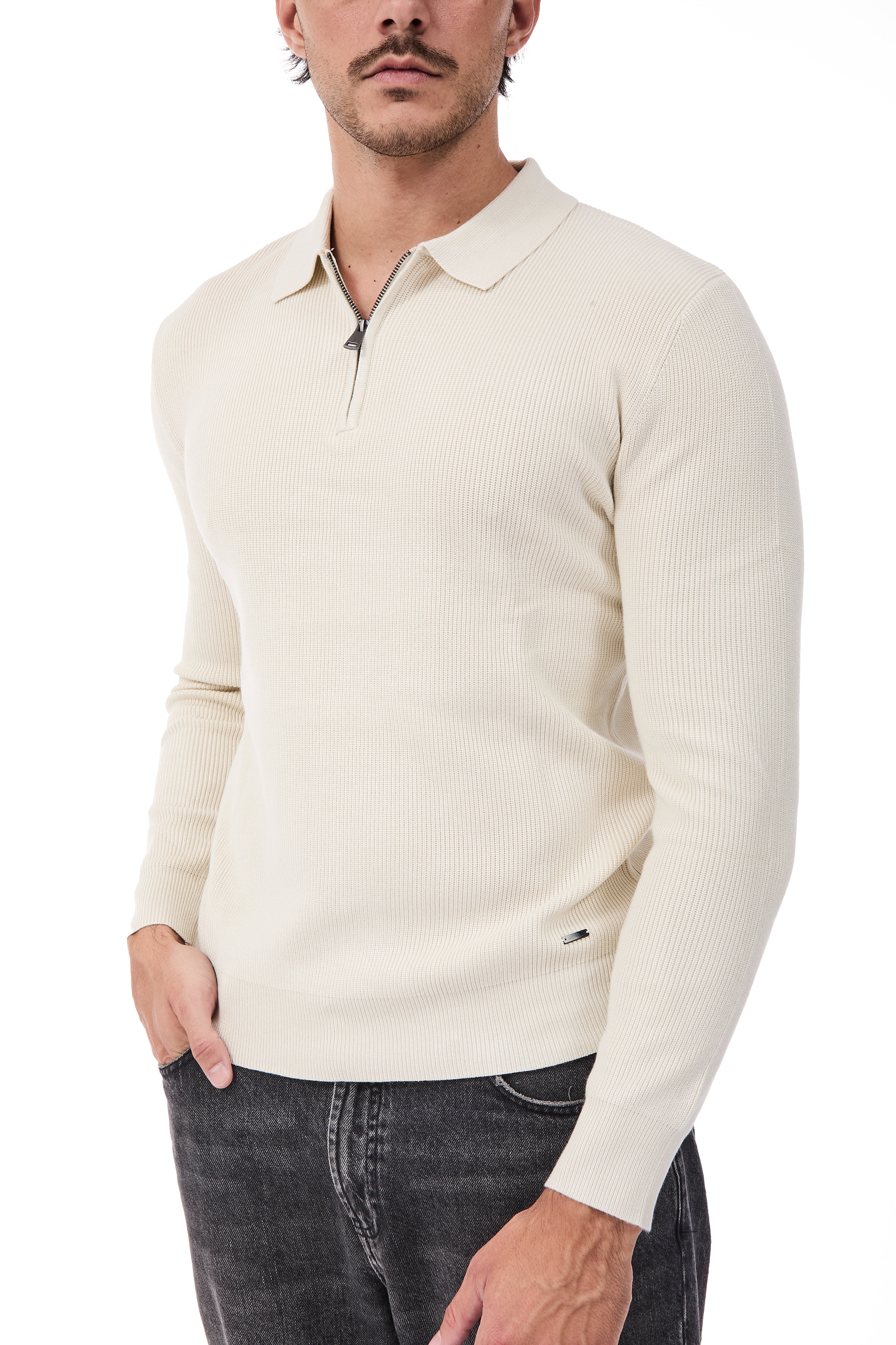 Maglione Gianni Lupo Panna 35133