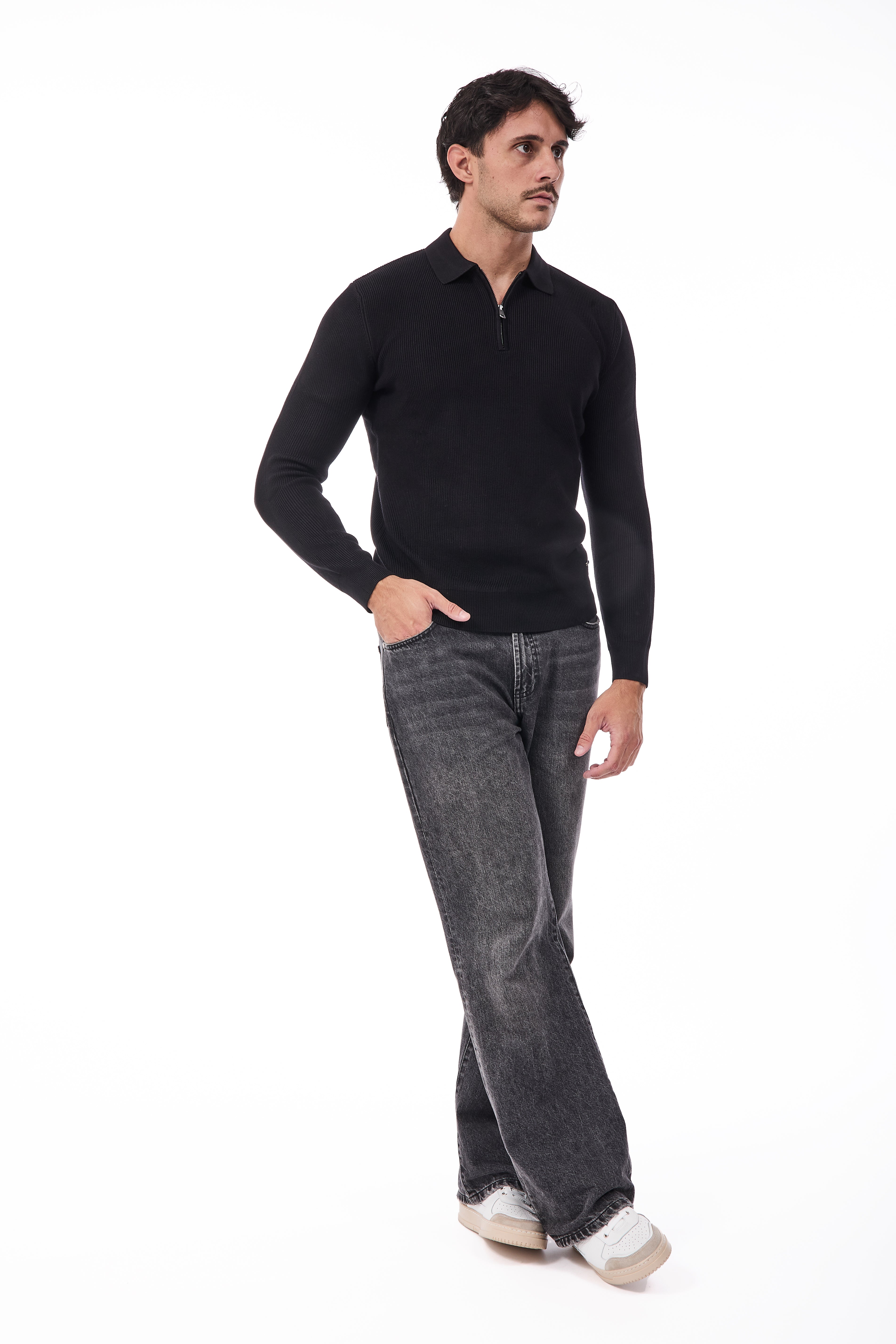 Maglione Gianni Lupo Nero 35133
