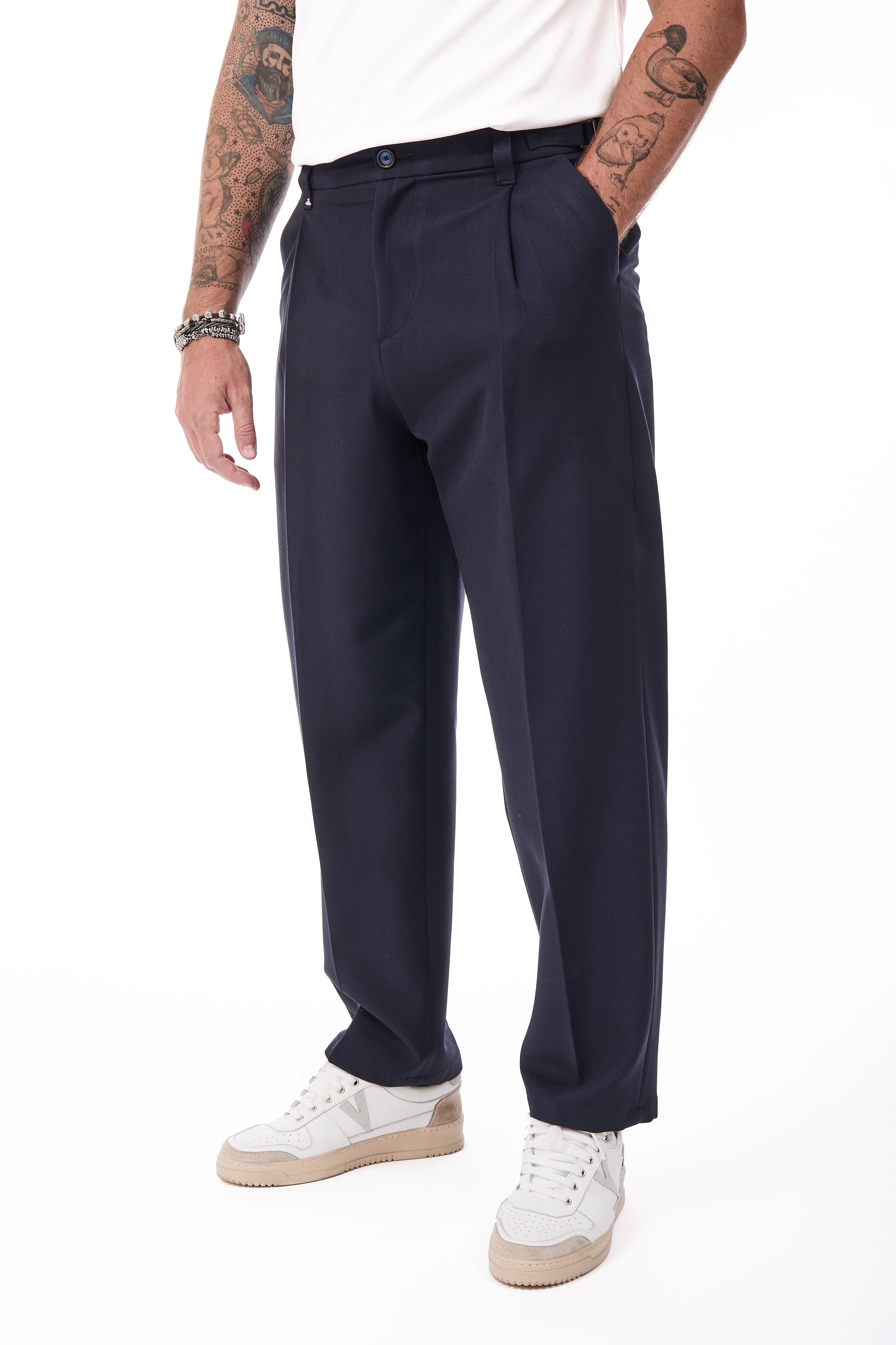 Pantalone Berna Fibbie Blu
