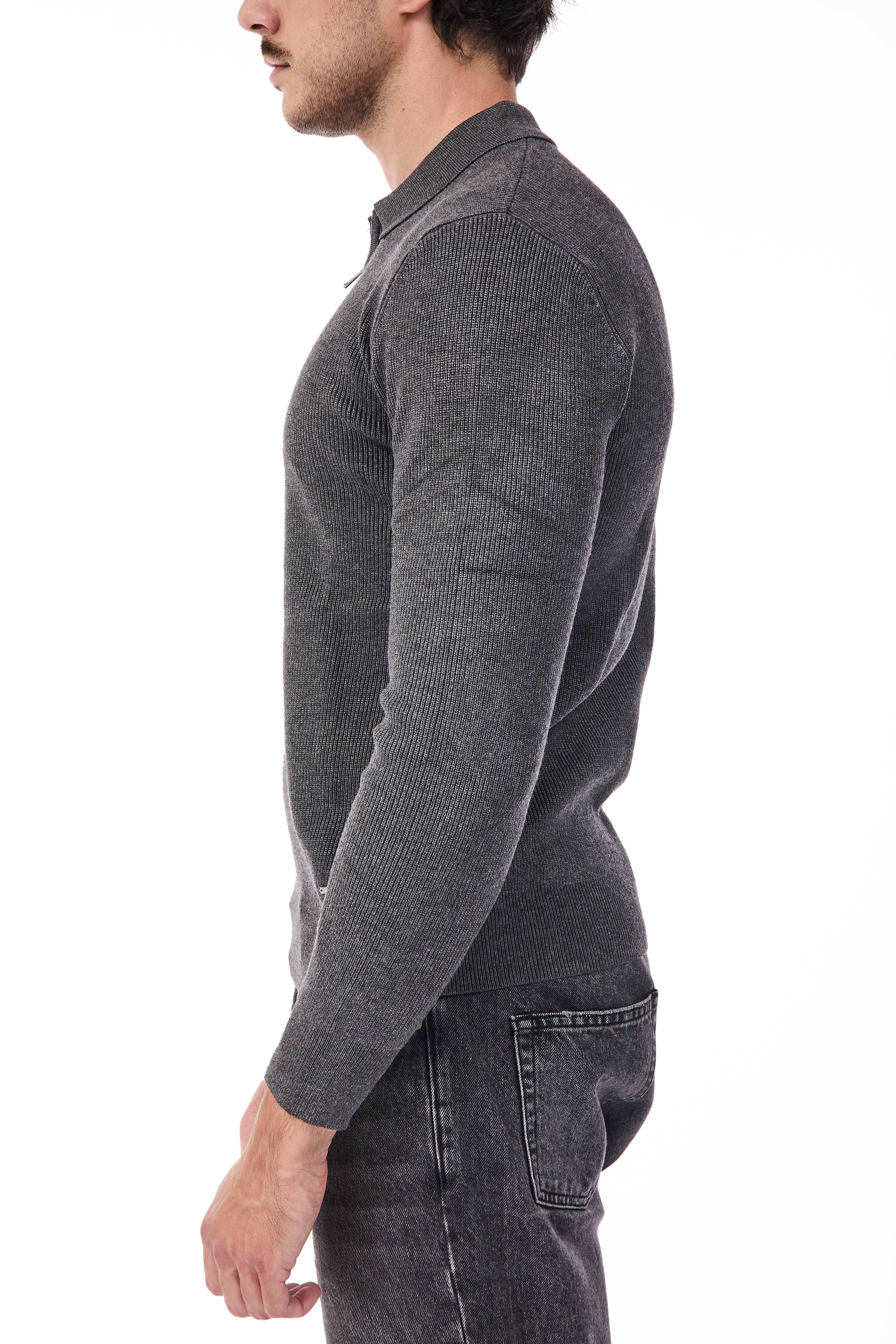 Maglione Gianni Lupo Dark Grey 35133
