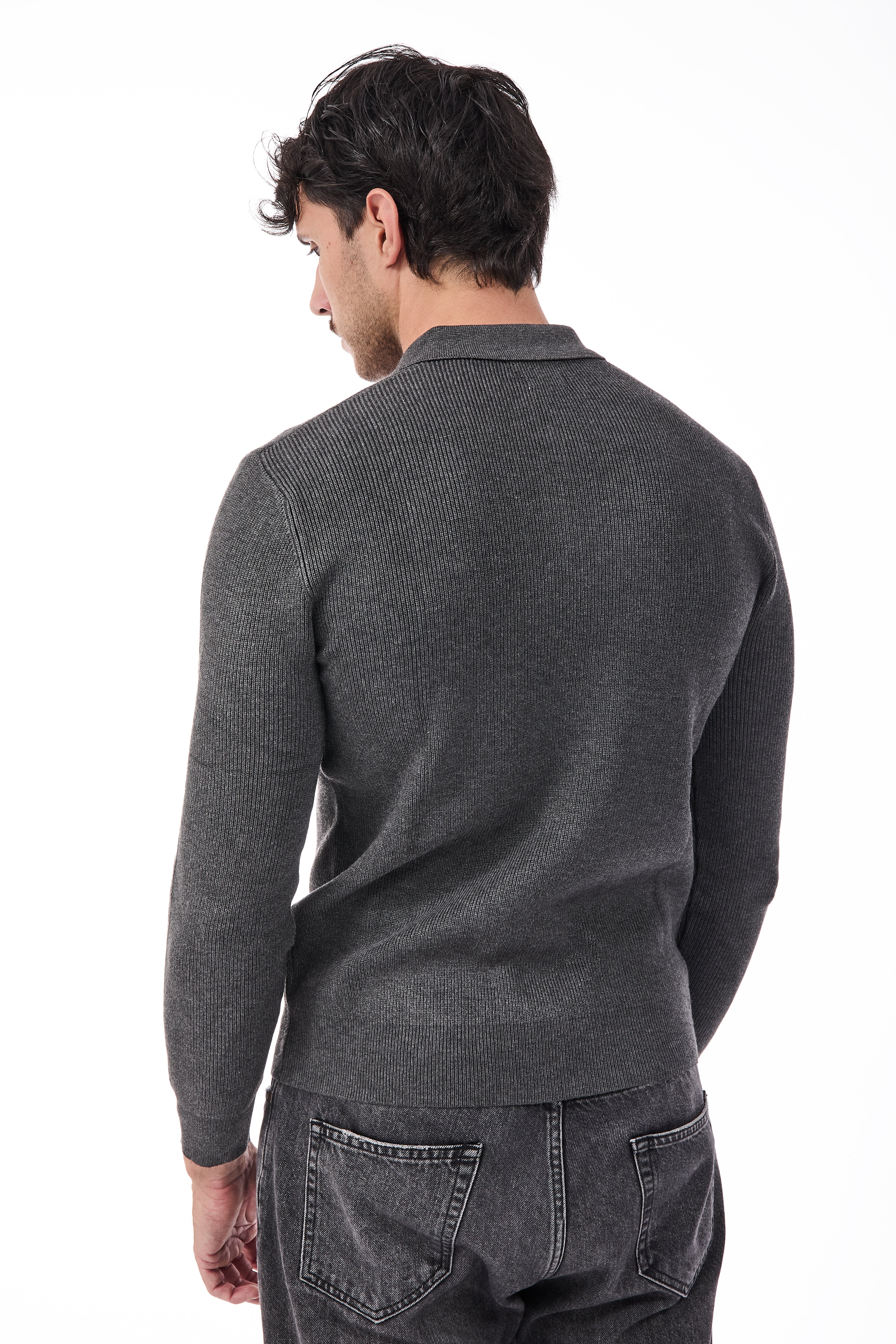 Maglione Gianni Lupo Dark Grey 35133