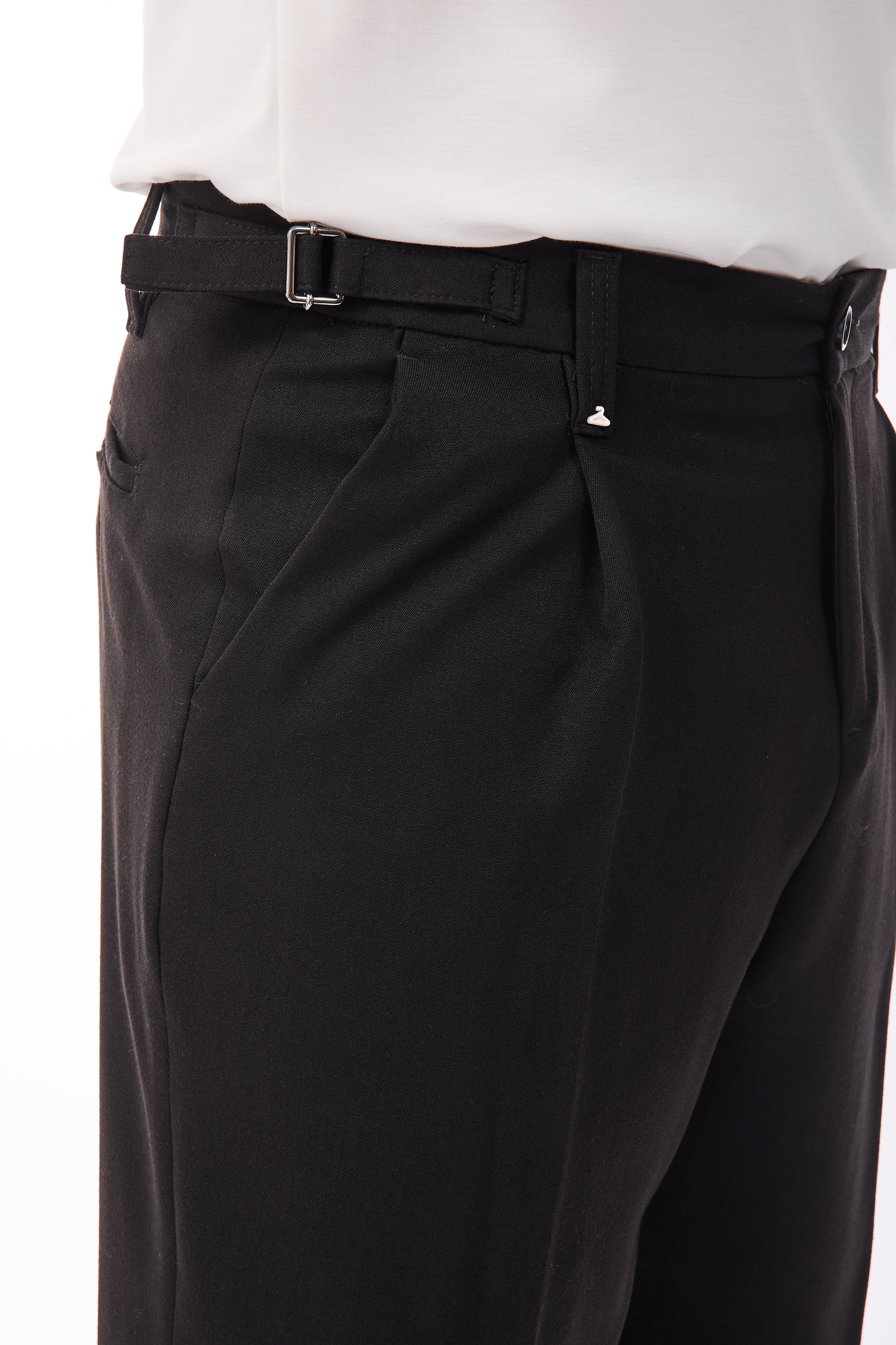 Pantalone Berna Fibbie Nero