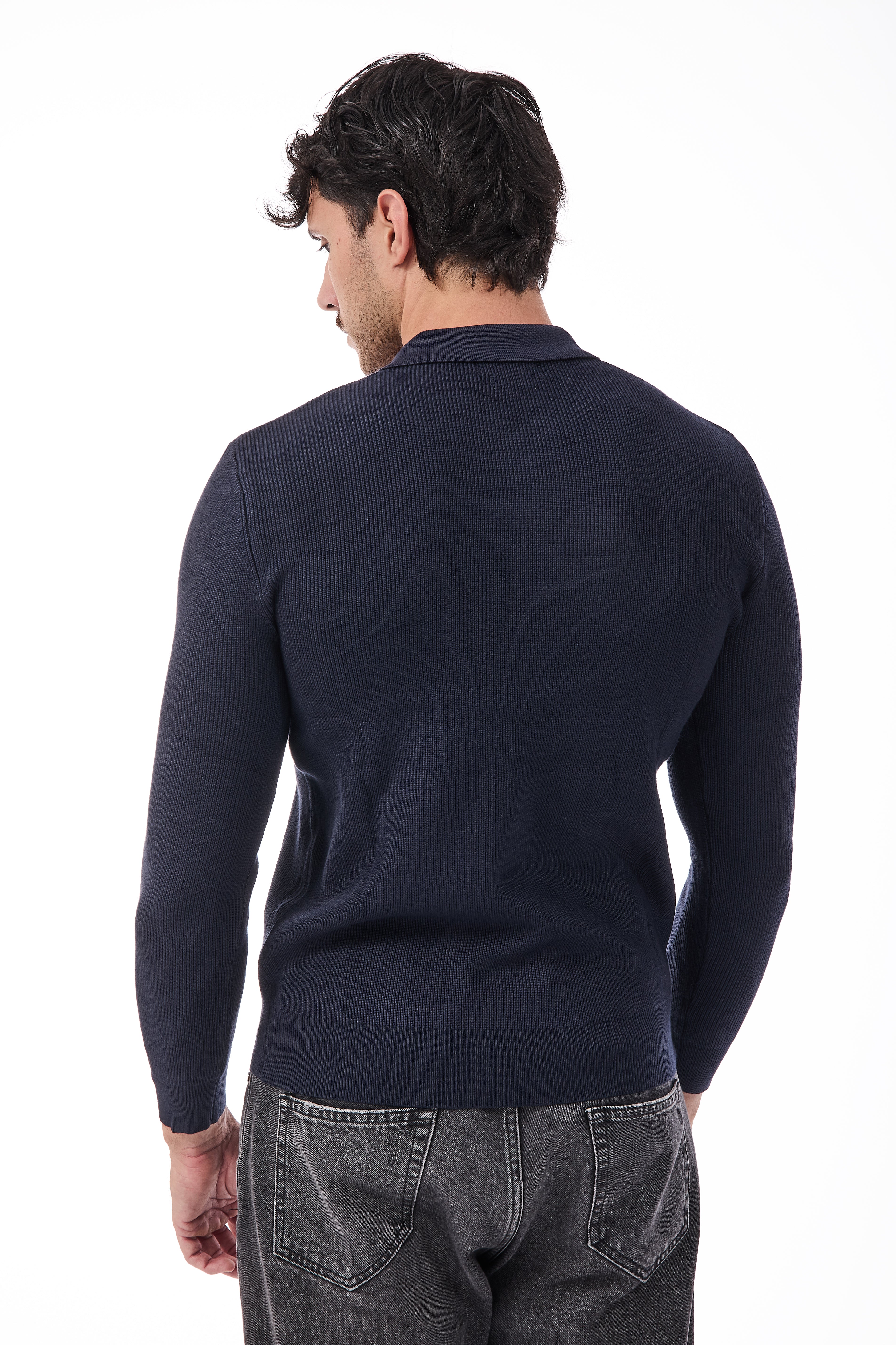 Maglione Gianni Lupo Navy 35133