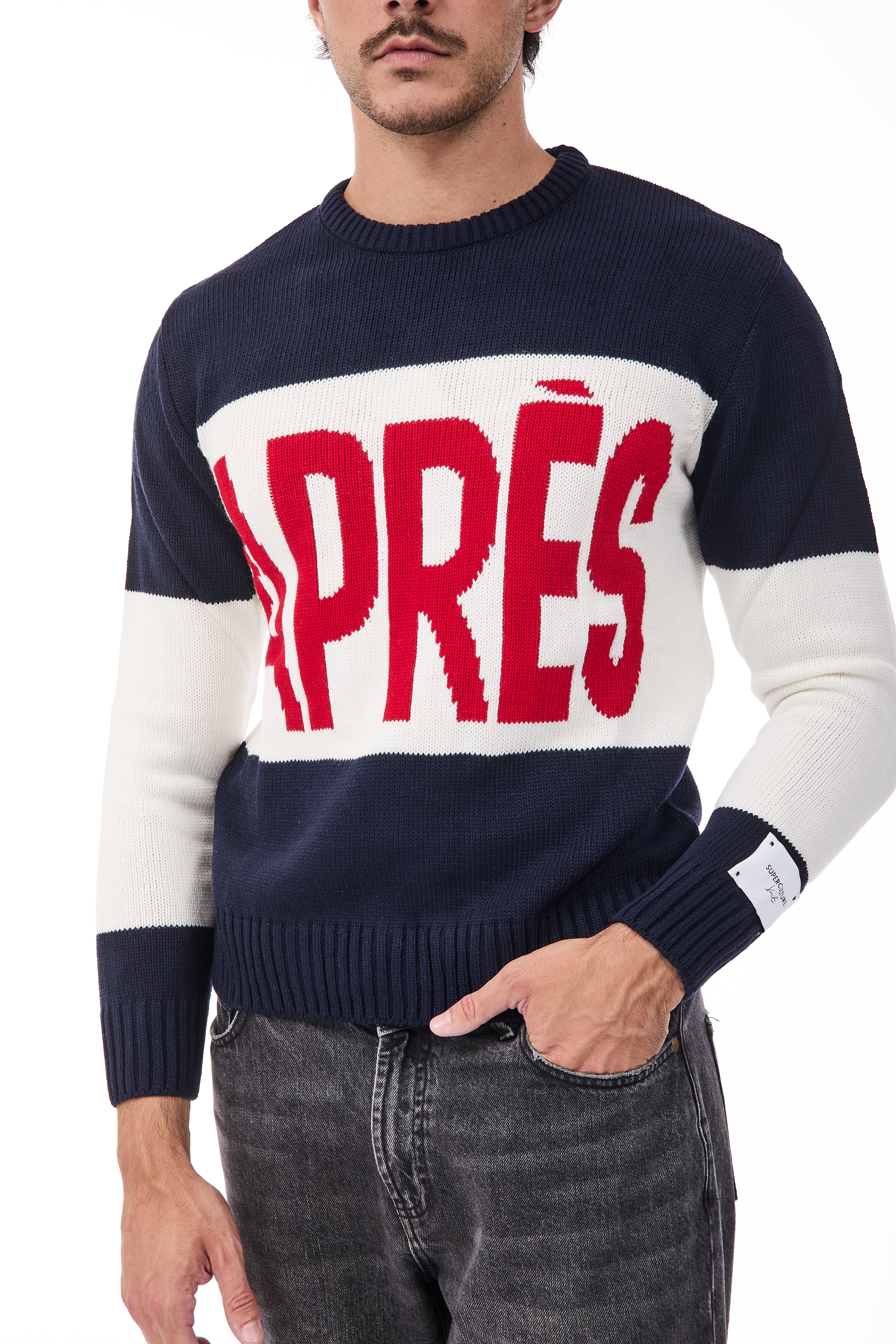 Maglione Superculture AK7031 Blu
