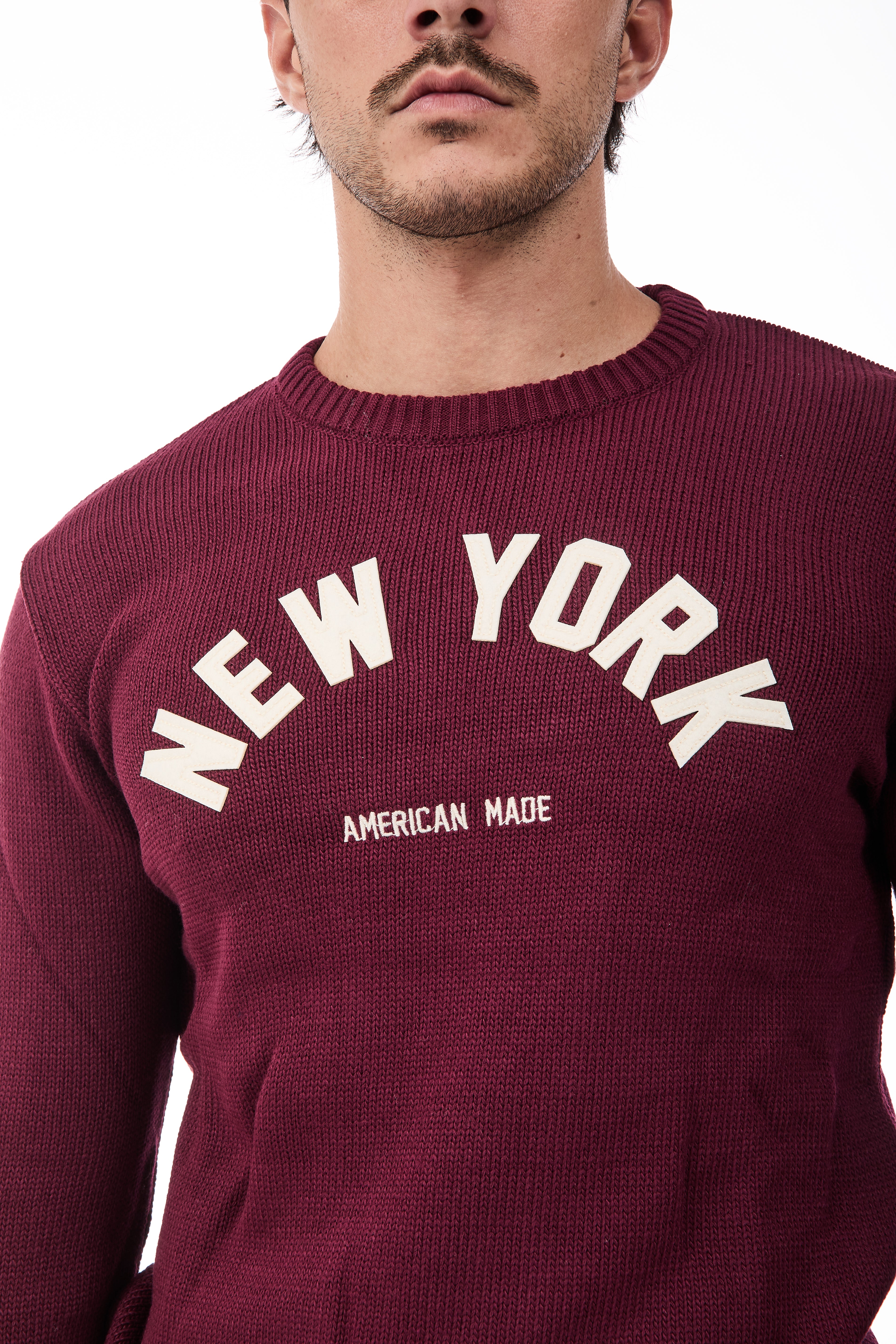 Maglione Superculture AK7011 Bordeaux