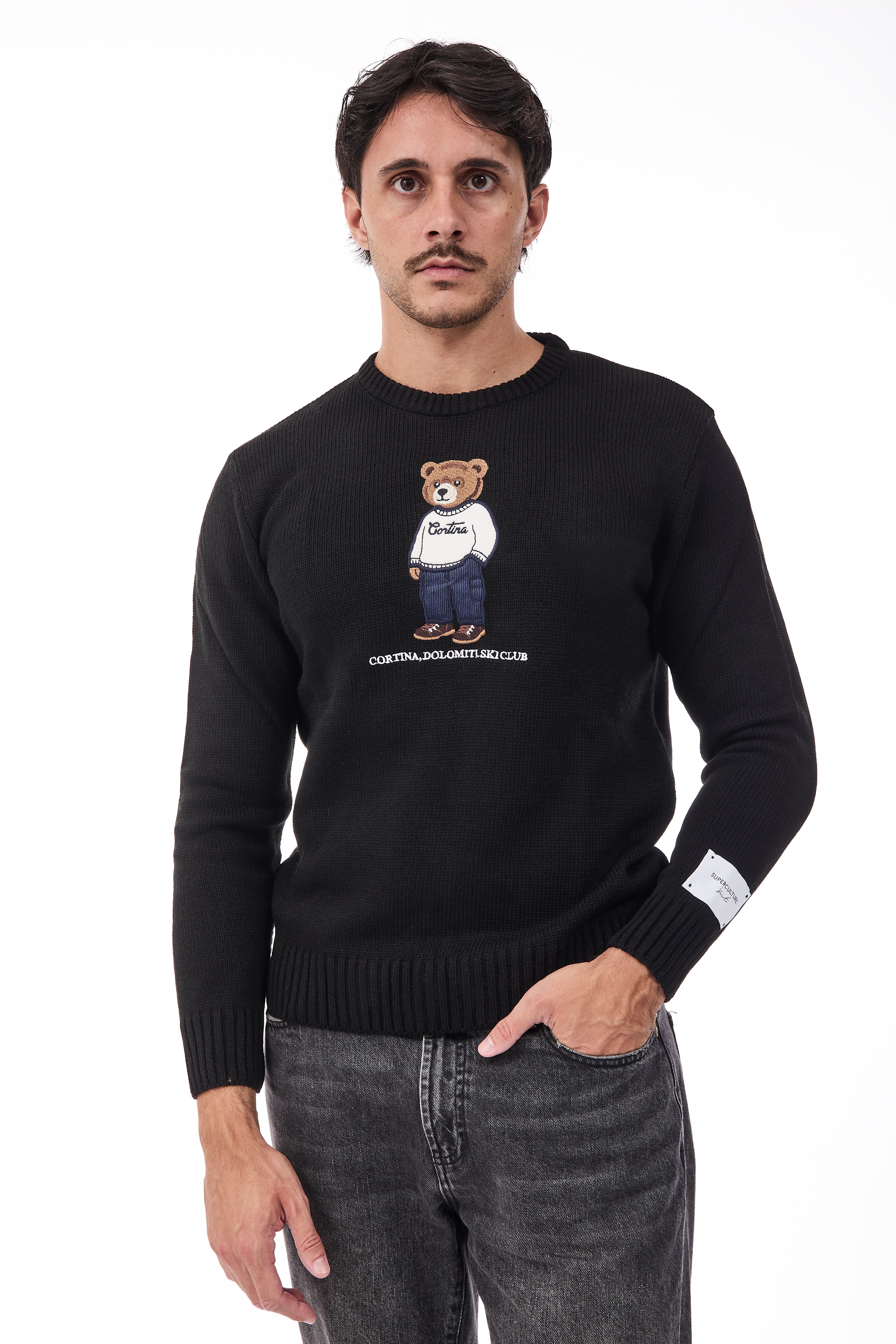 Maglione Superculture AK7043 Nero