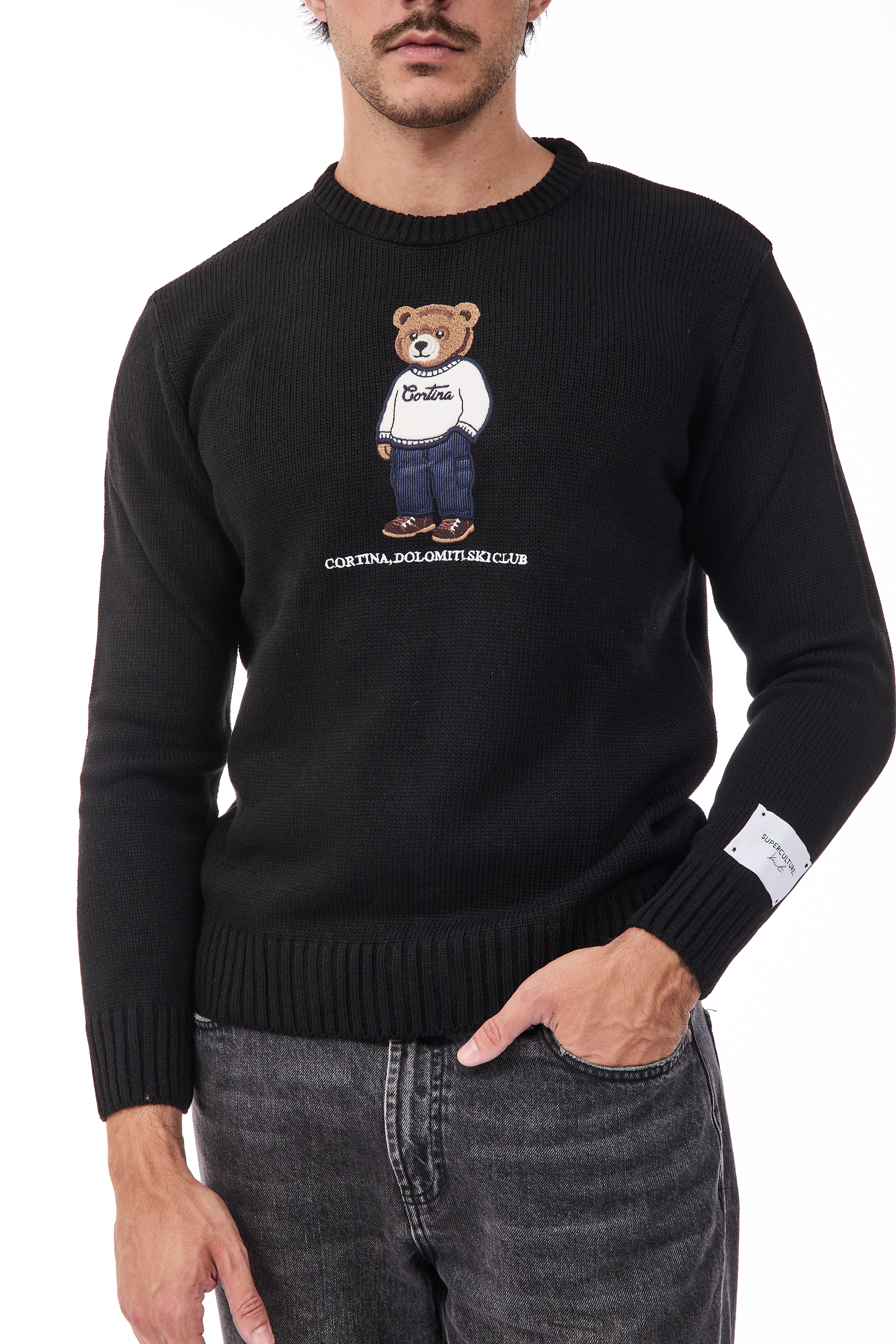 Maglione Superculture AK7043 Nero
