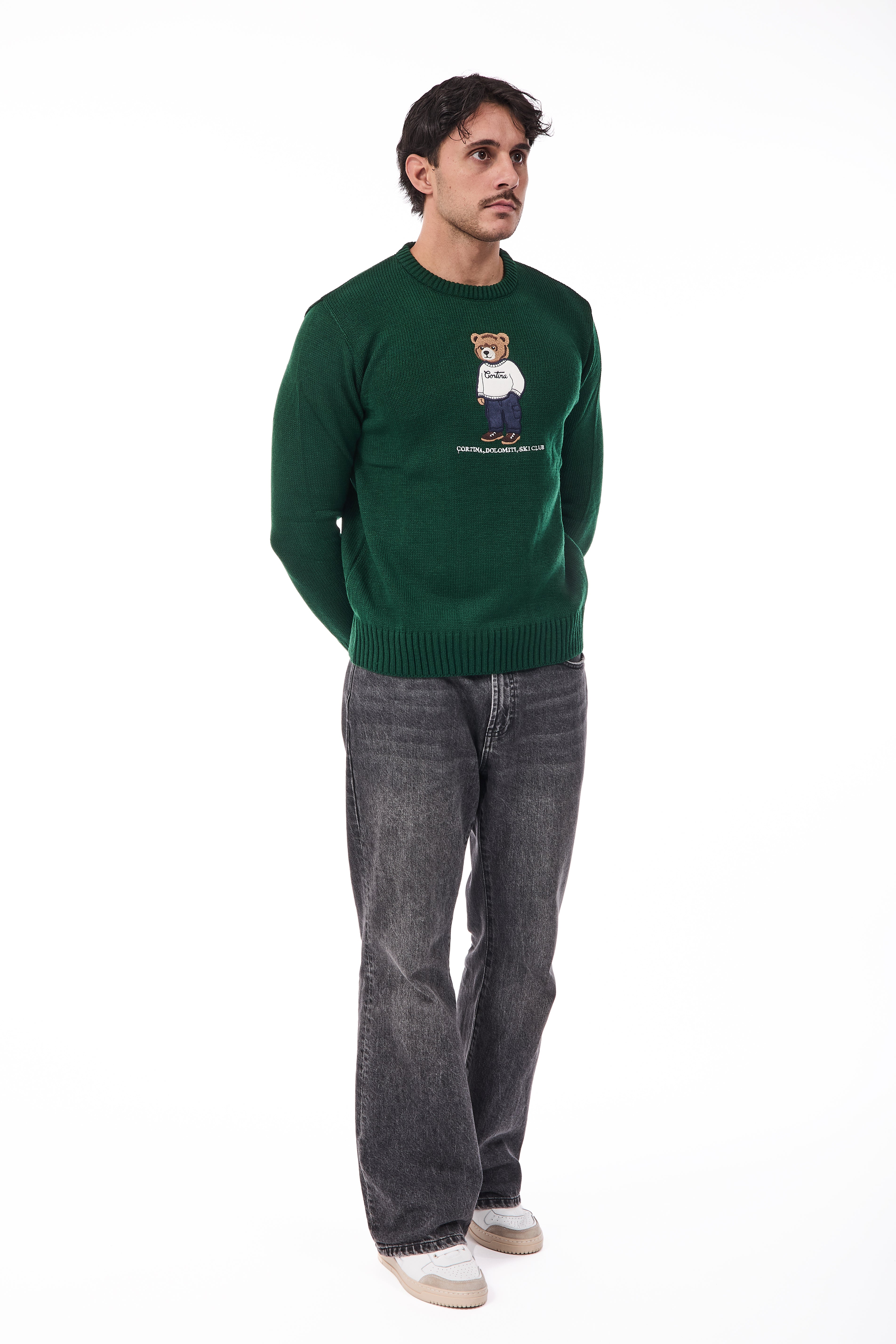 Maglione Superculture AK7043 Verde Bosco