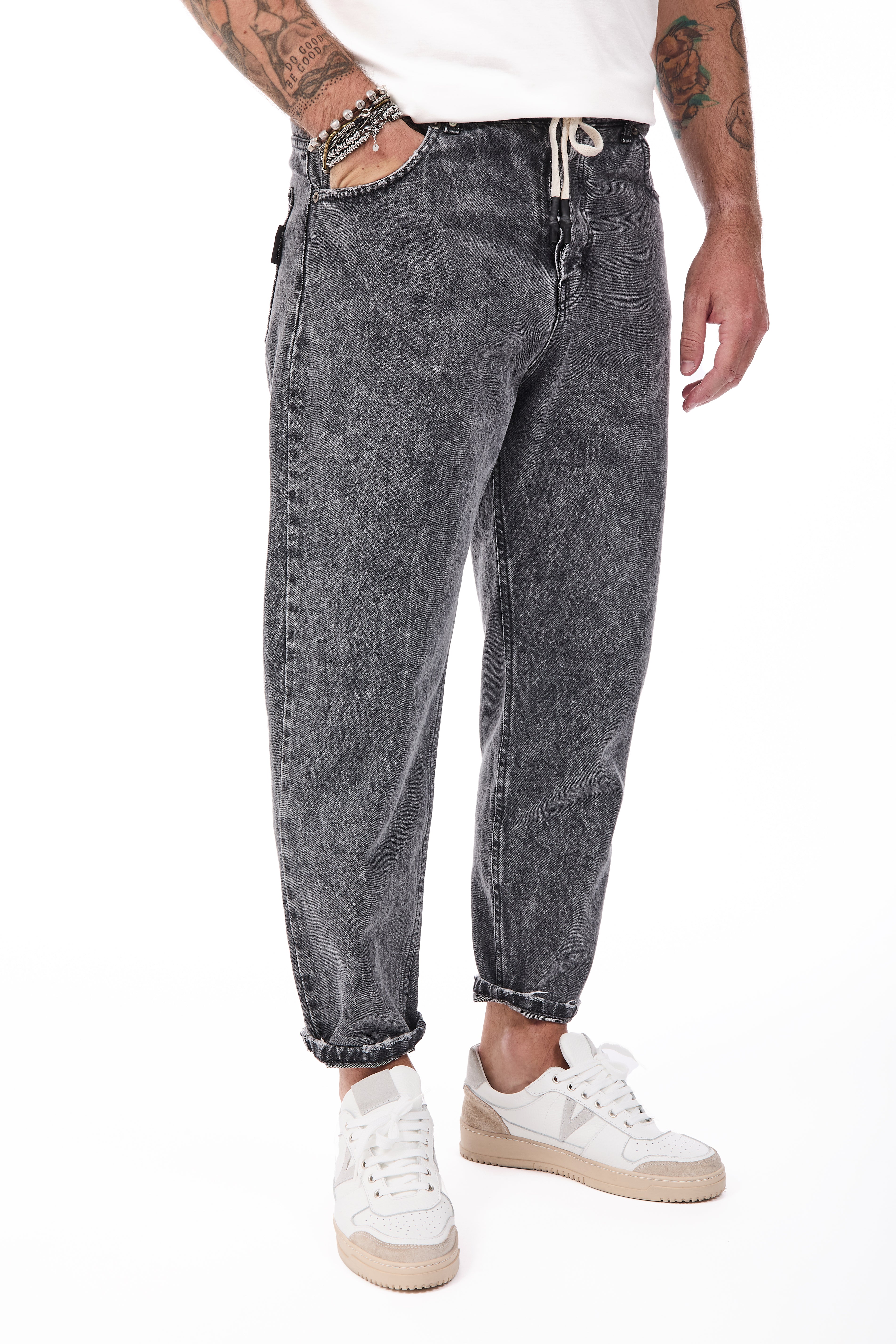Jeans Block Eleven Coulisse Marmo 0730