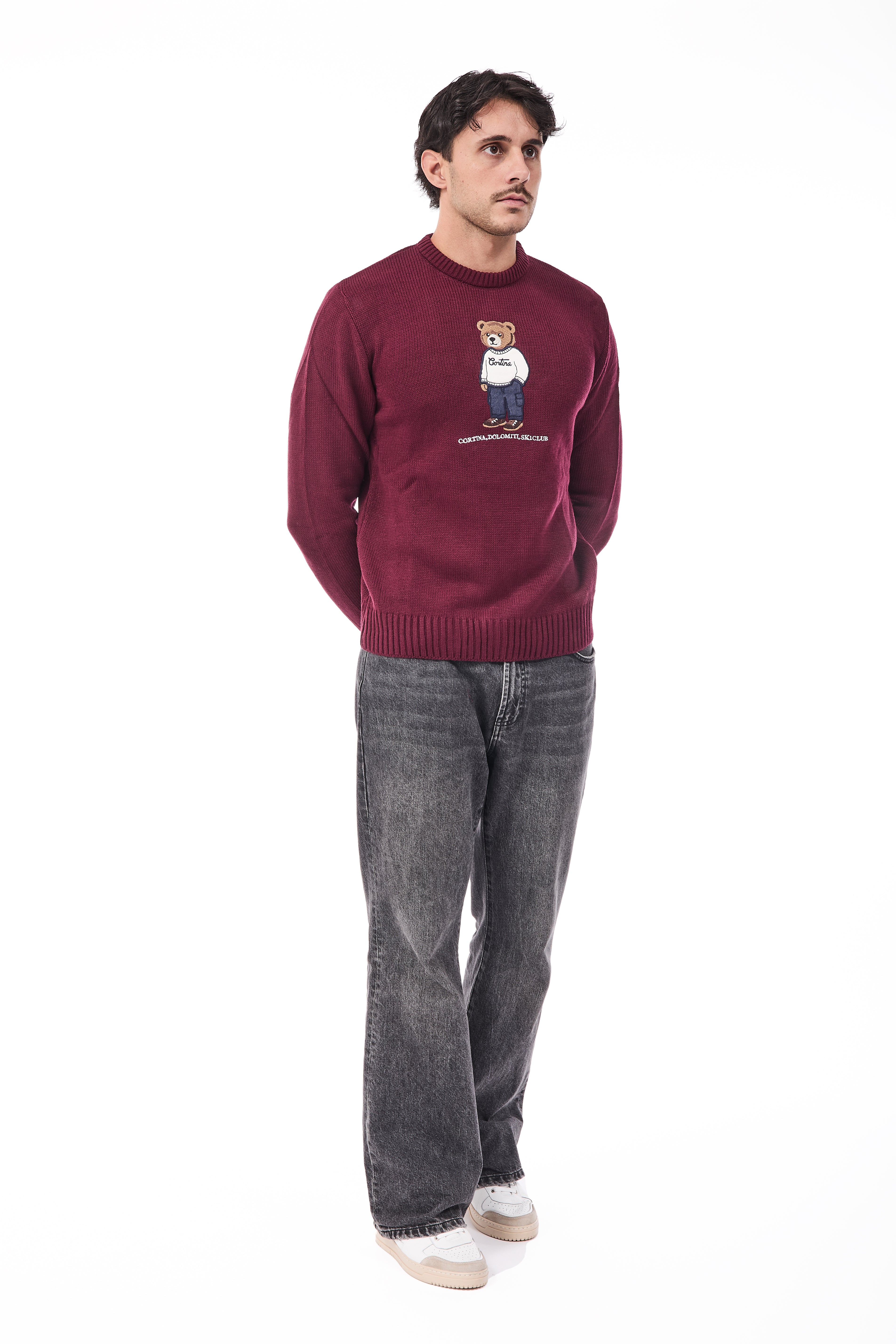 Maglione Superculture AK7043 Bordeaux