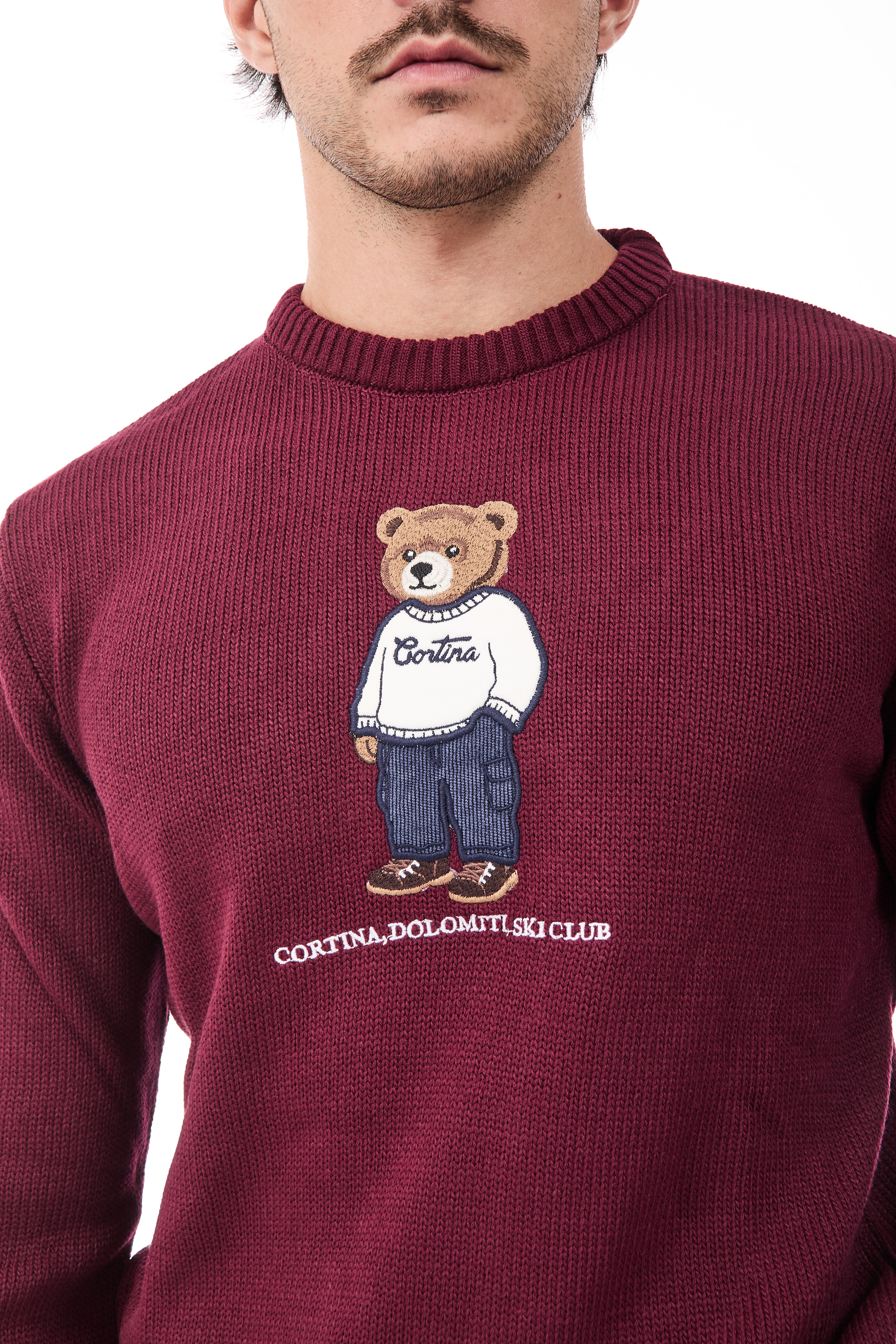 Maglione Superculture AK7043 Bordeaux