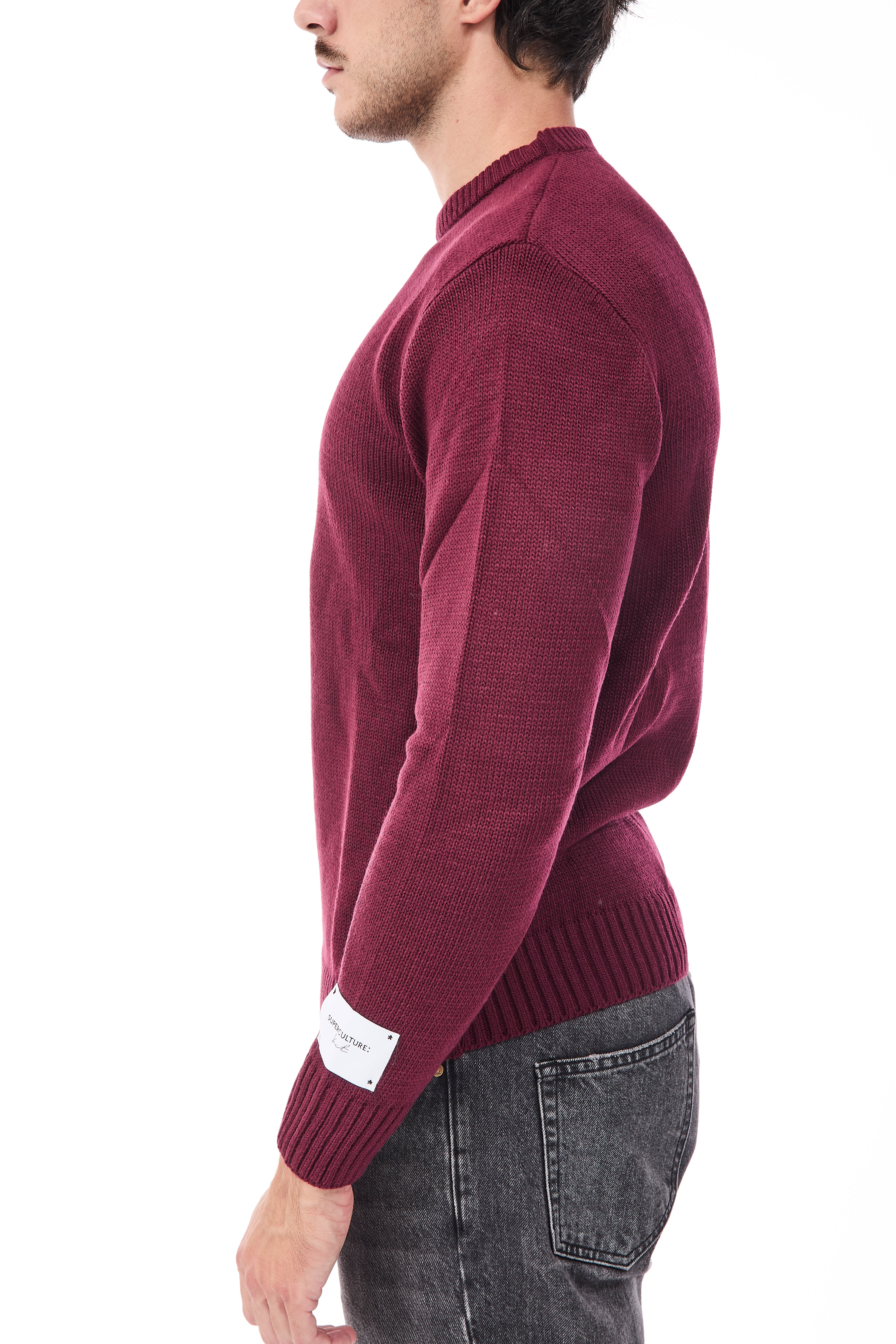 Maglione Superculture AK7043 Bordeaux