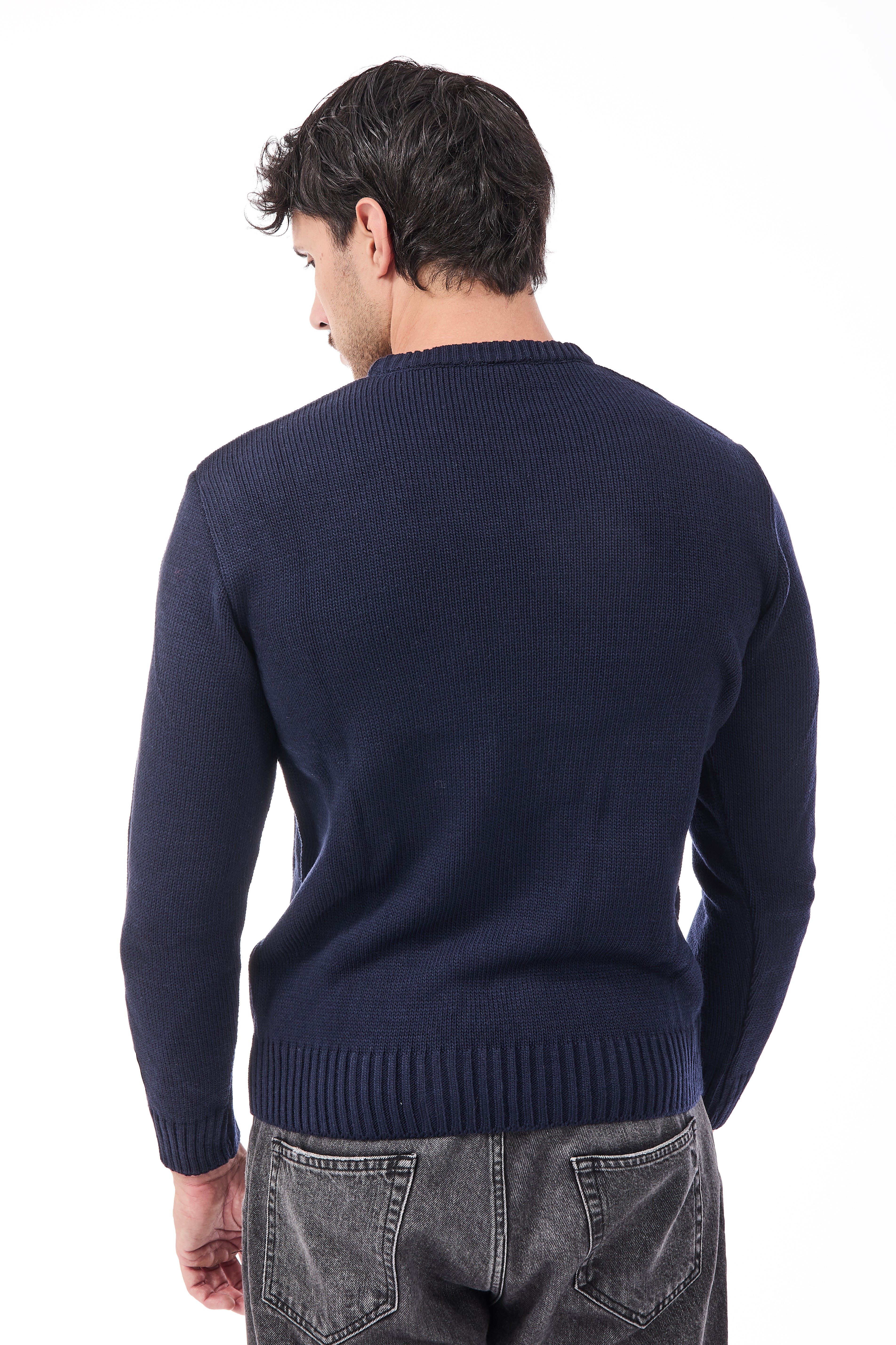 Maglione Superculture AK7035 Blu