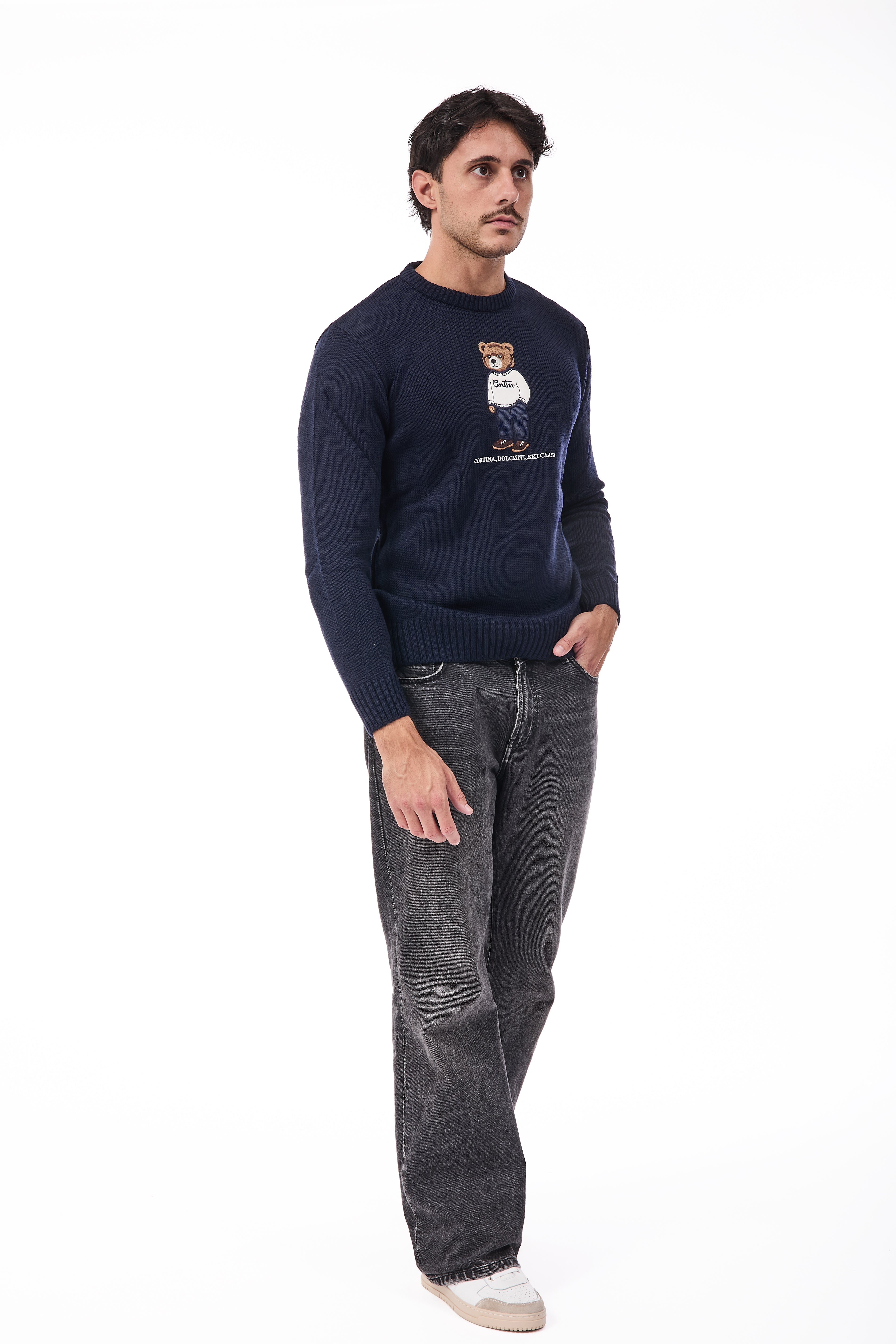 Maglione Superculture AK7043 Blu