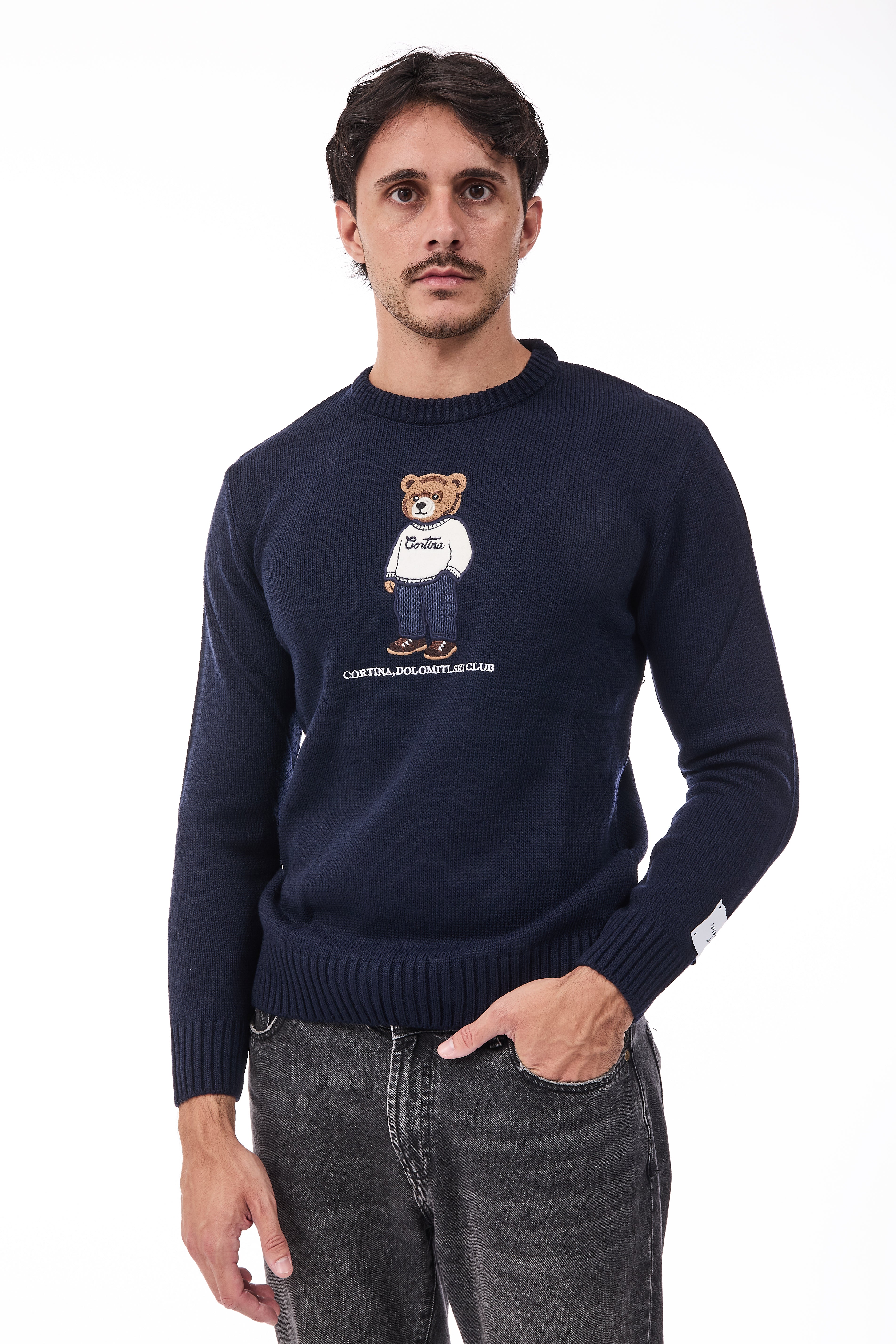 Maglione Superculture AK7043 Blu