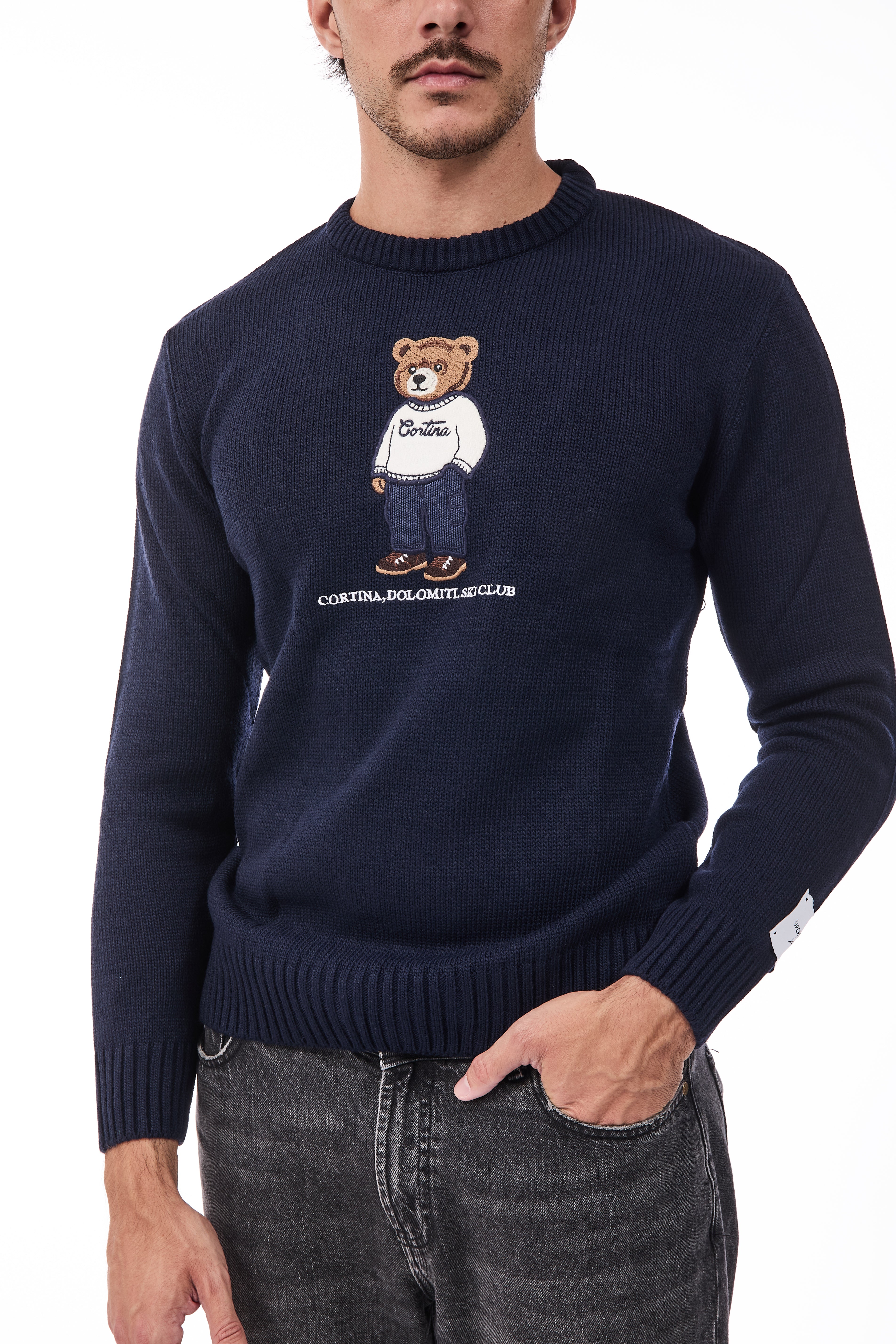 Maglione Superculture AK7043 Blu