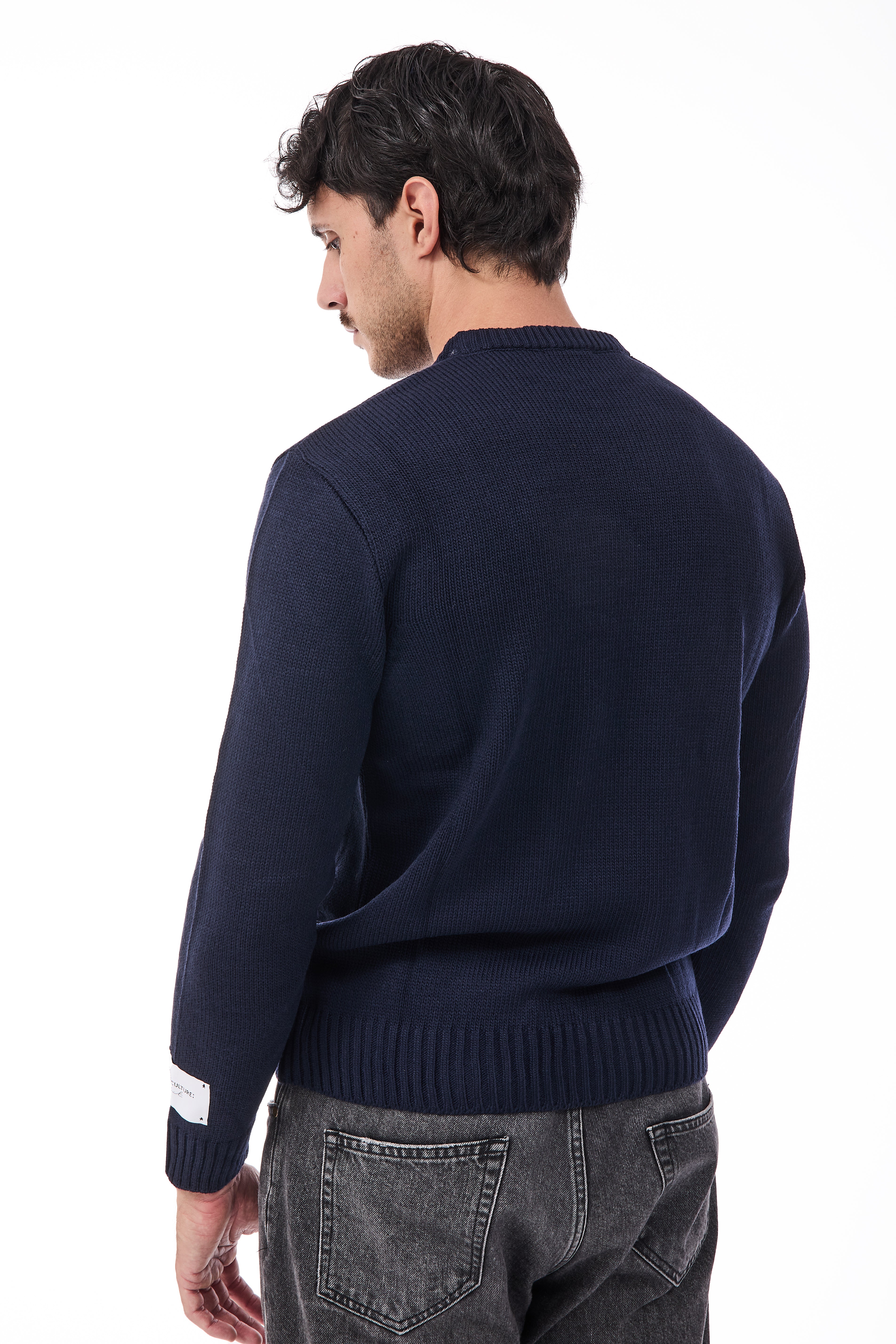 Maglione Superculture AK7043 Blu