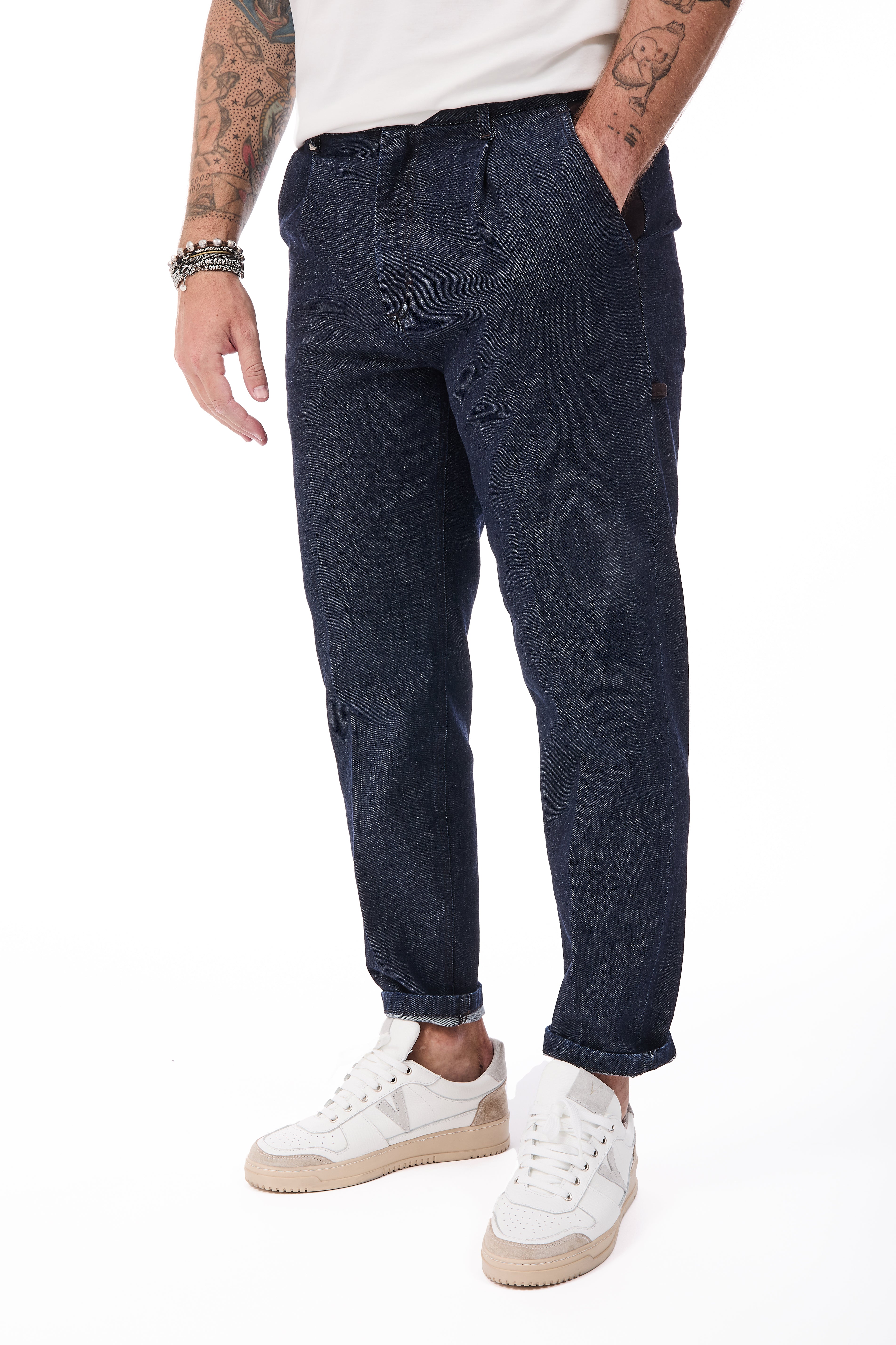 Pantalone Berna Inserti Velluto 513