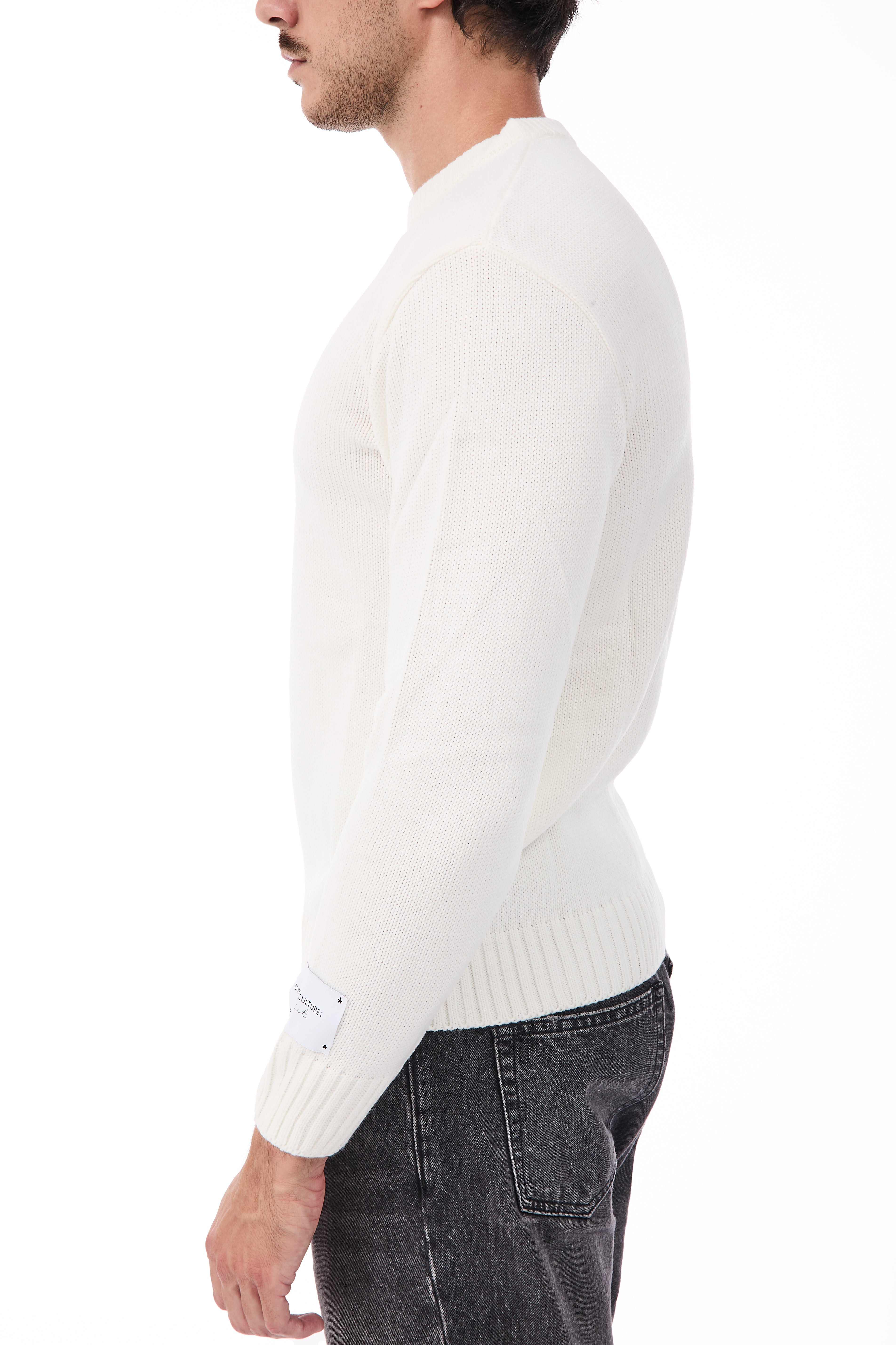 Maglione Superculture Tom Bianco