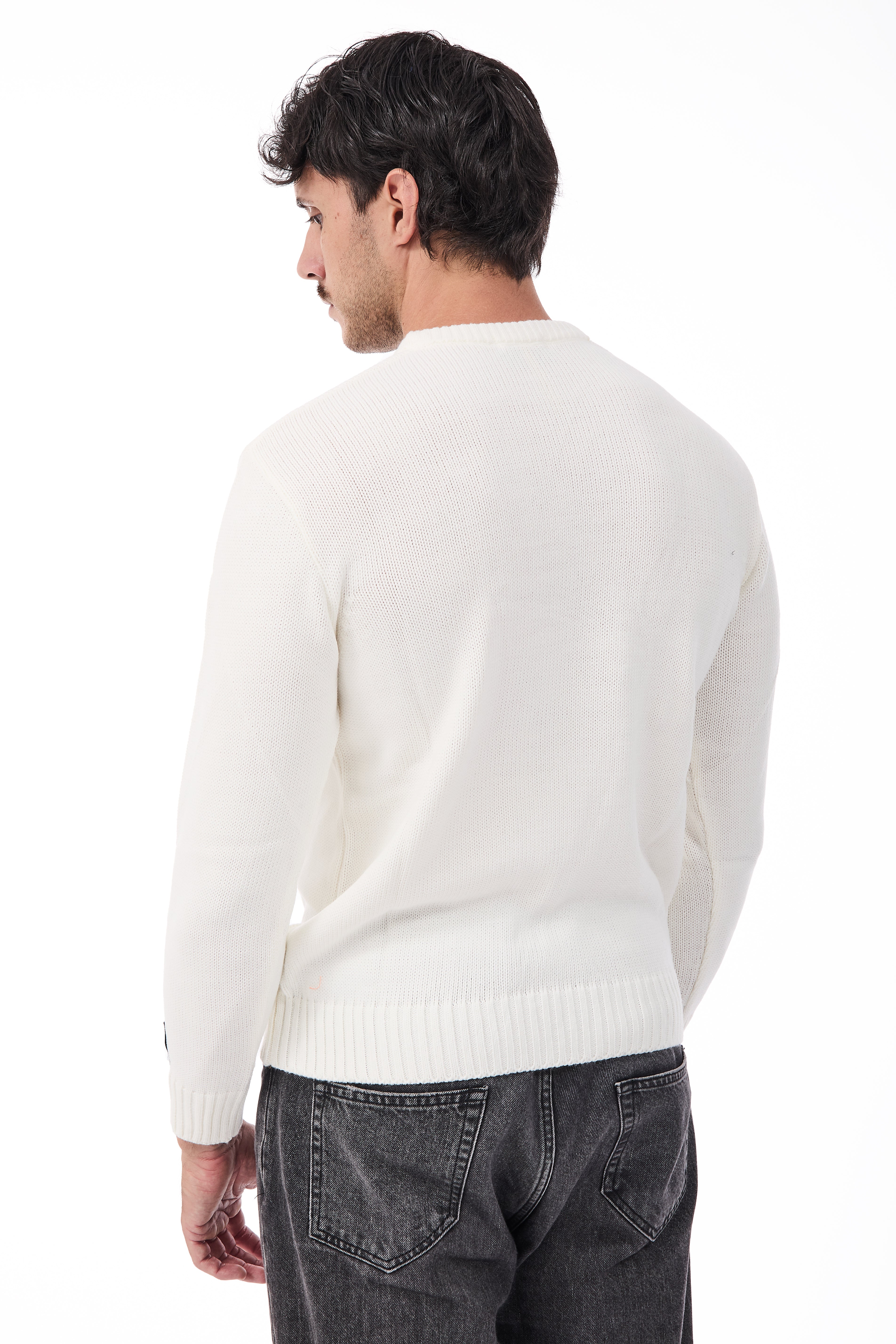 Maglione Superculture Tom Bianco