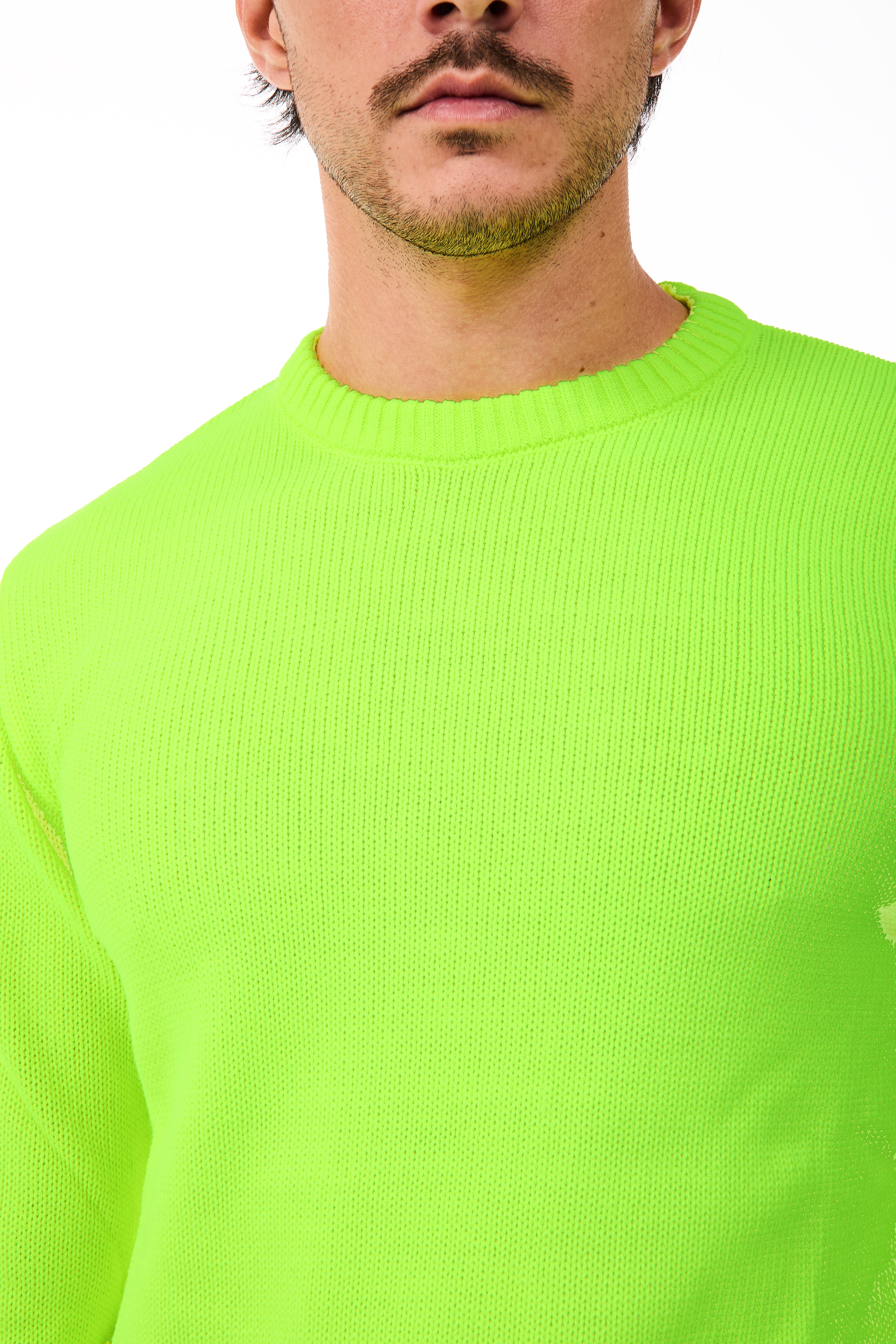 Maglione Superculture Tom Giallo Fluo
