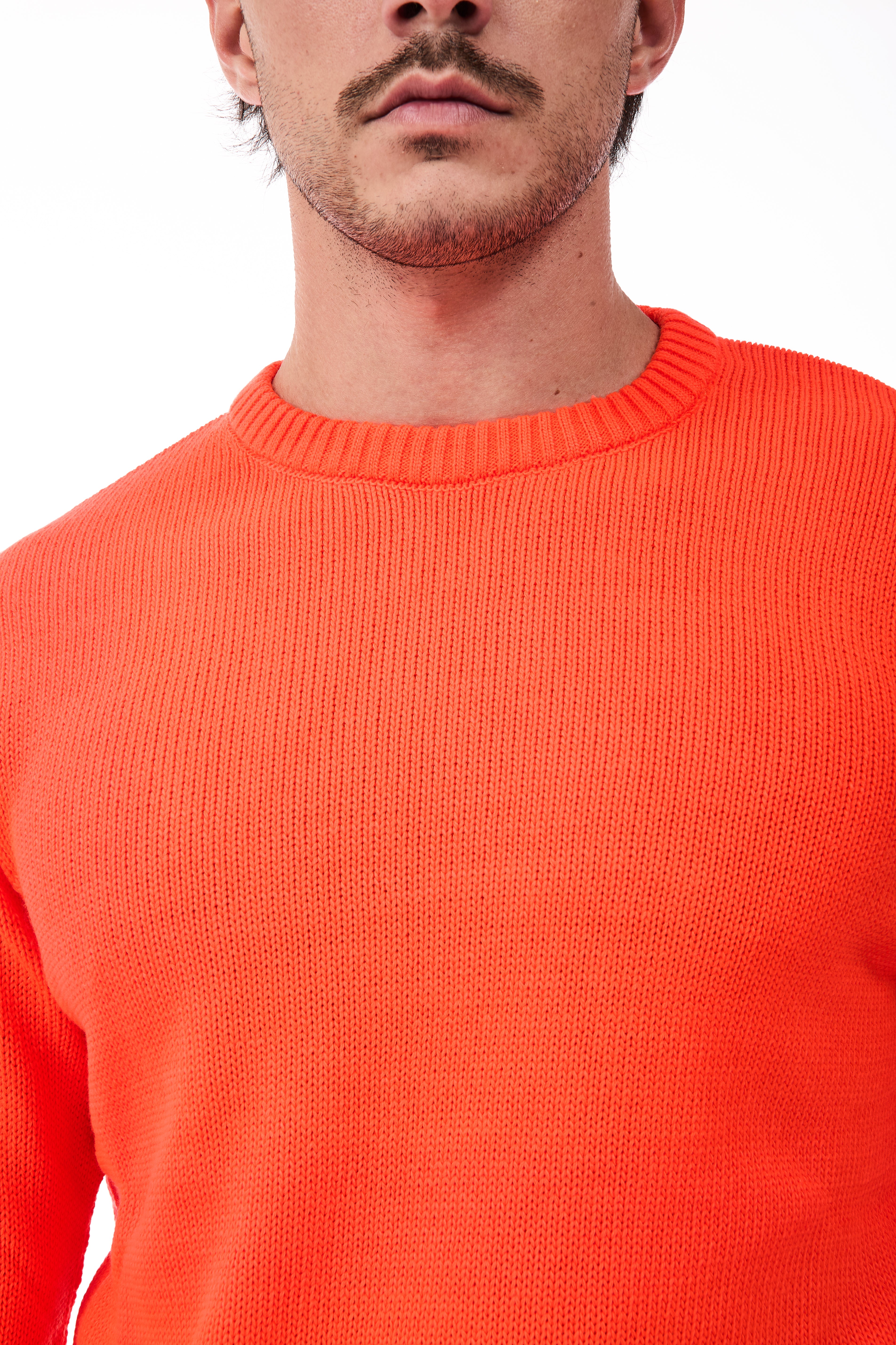 Maglione Superculture Tom Arancio Fluo