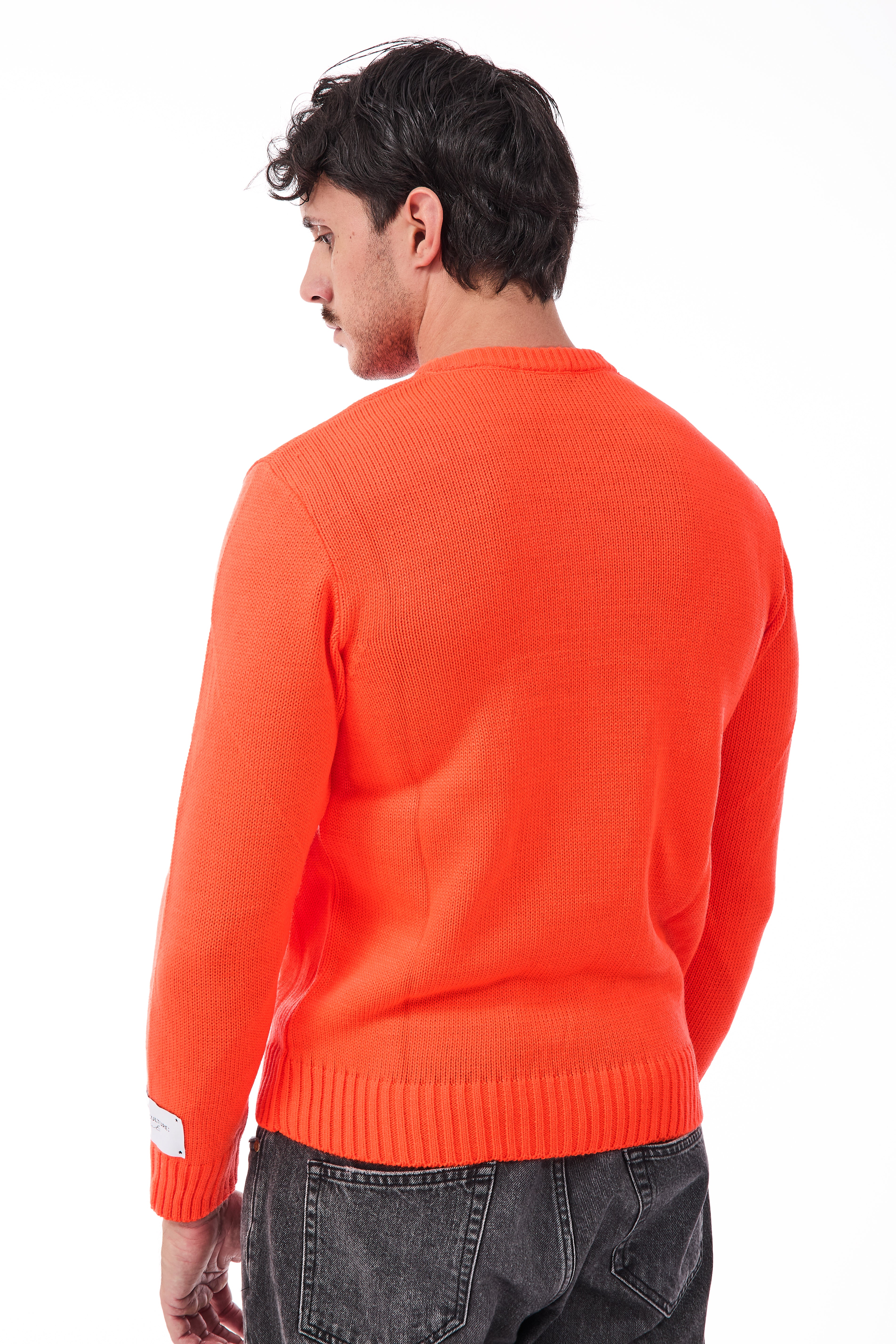 Maglione Superculture Tom Arancio Fluo