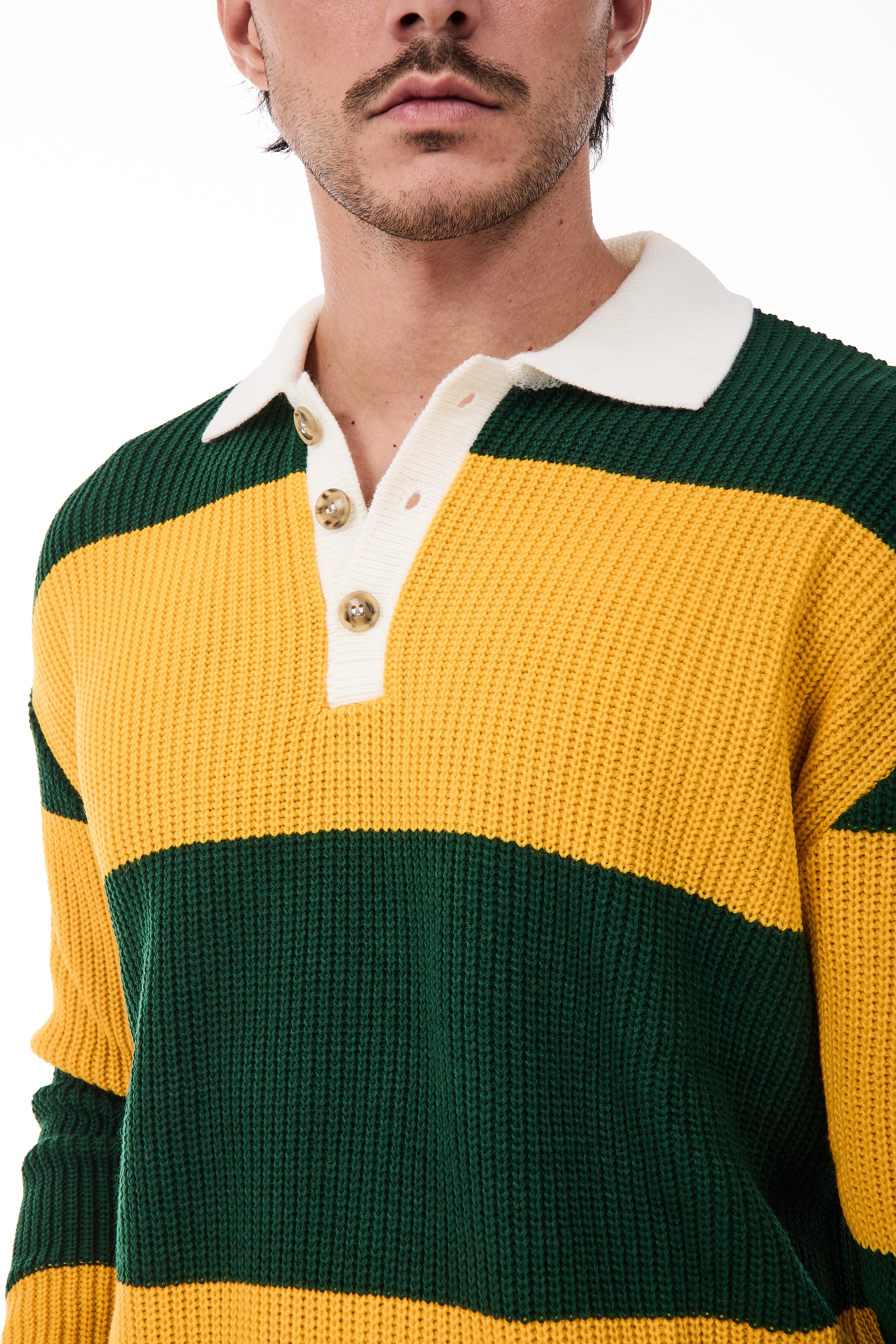 Maglione Superculture Polo AK7045 V.bosco-Giallo