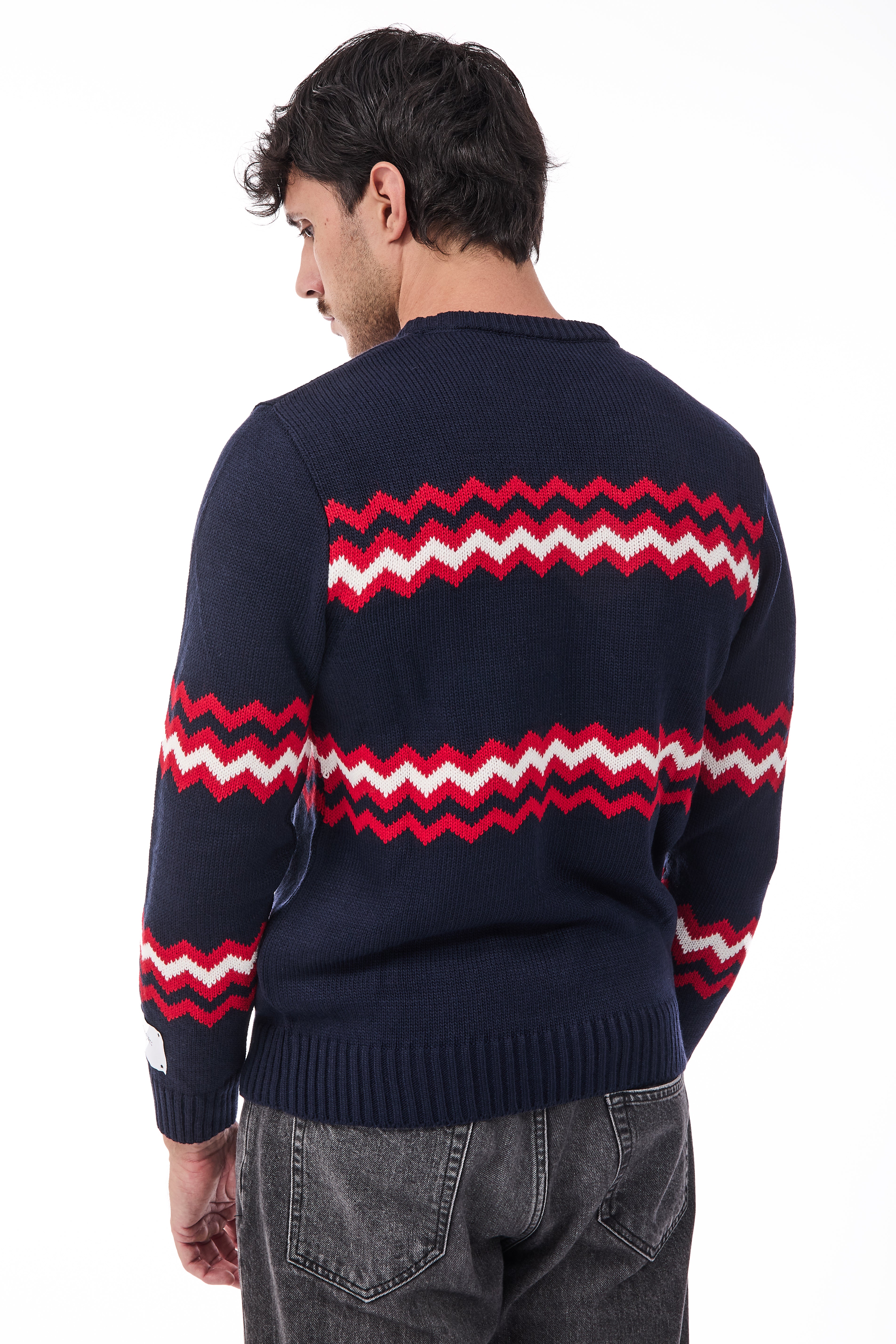 Maglione Superculture AK7041 Blu