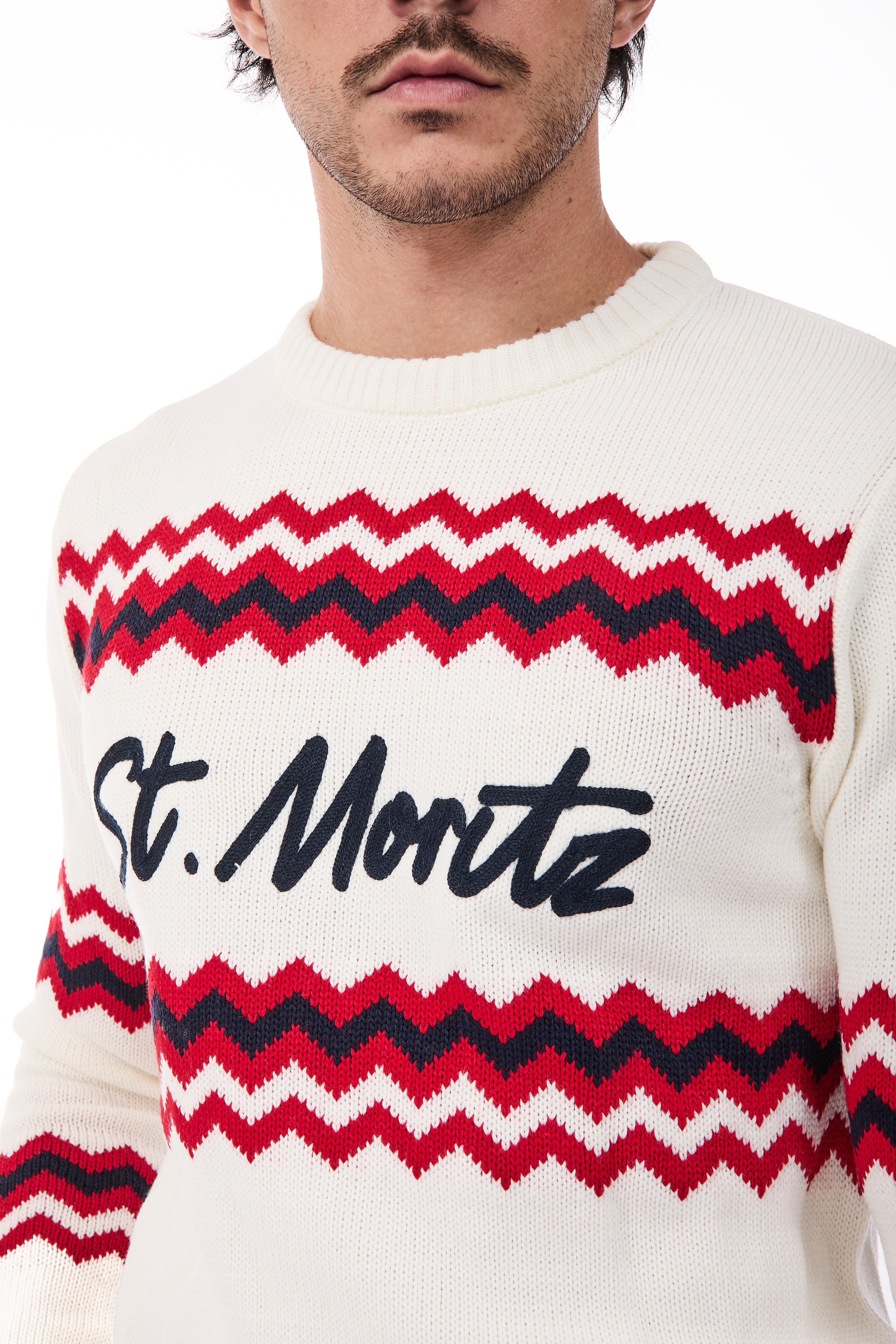 Maglione Superculture AK7041 Bianco