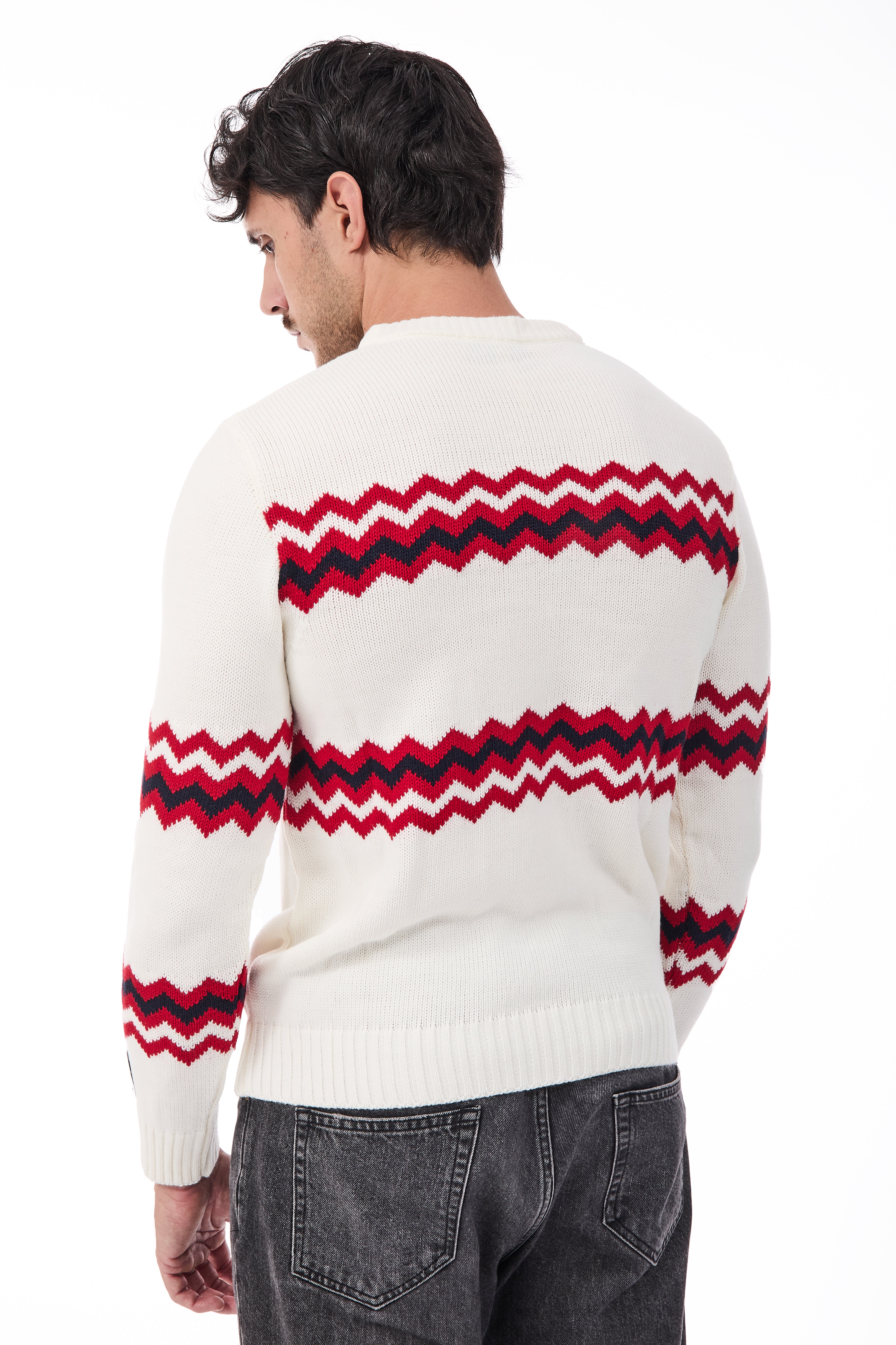 Maglione Superculture AK7041 Bianco