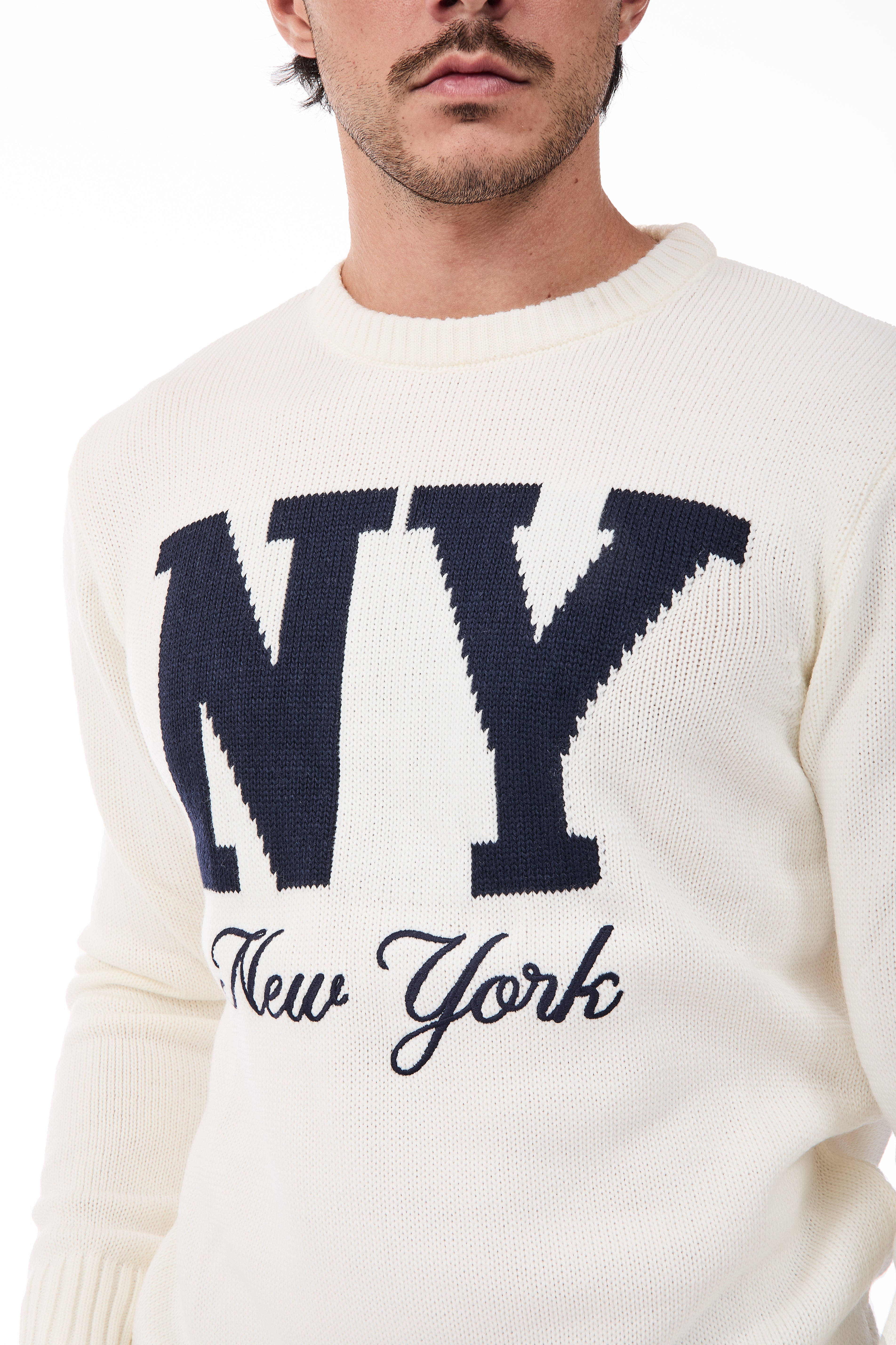 Maglione Superculture AK7023 Bianco