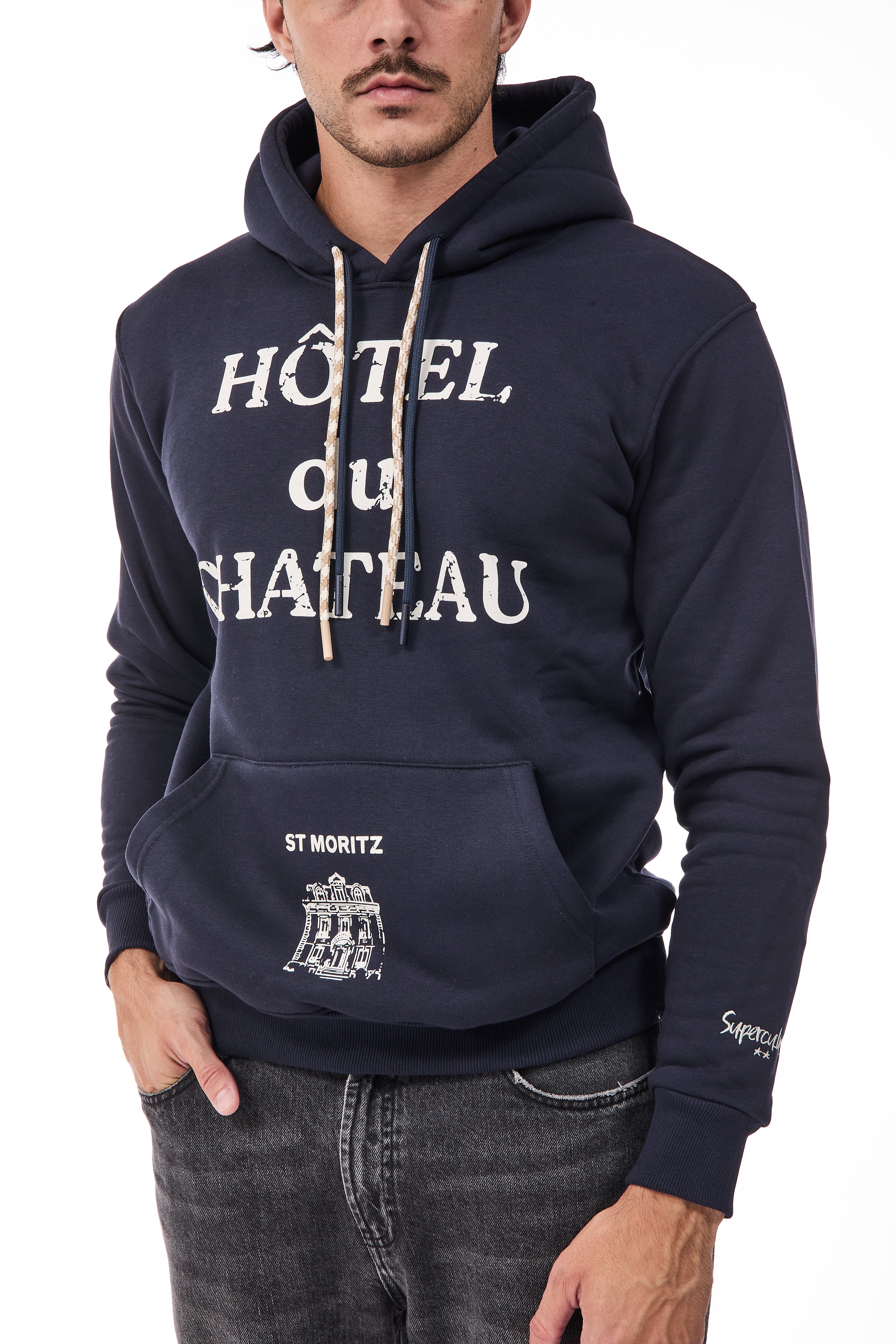 Felpa Superculture A3033 Blu